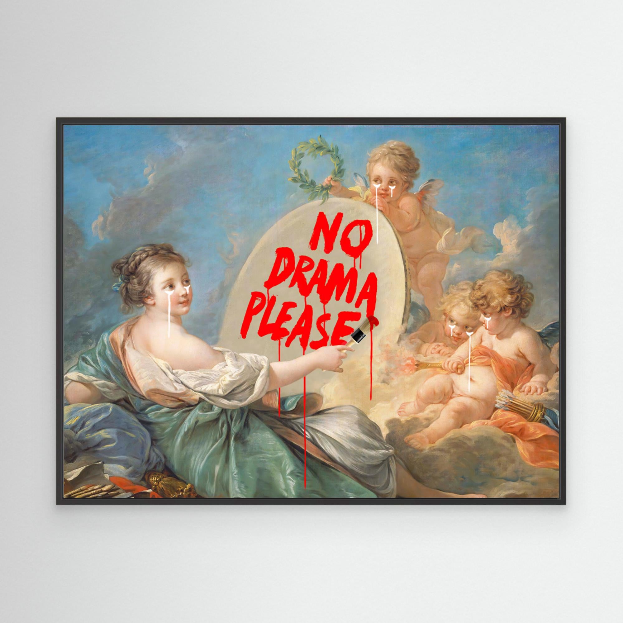 No Drama by Dikhotomy Canvas