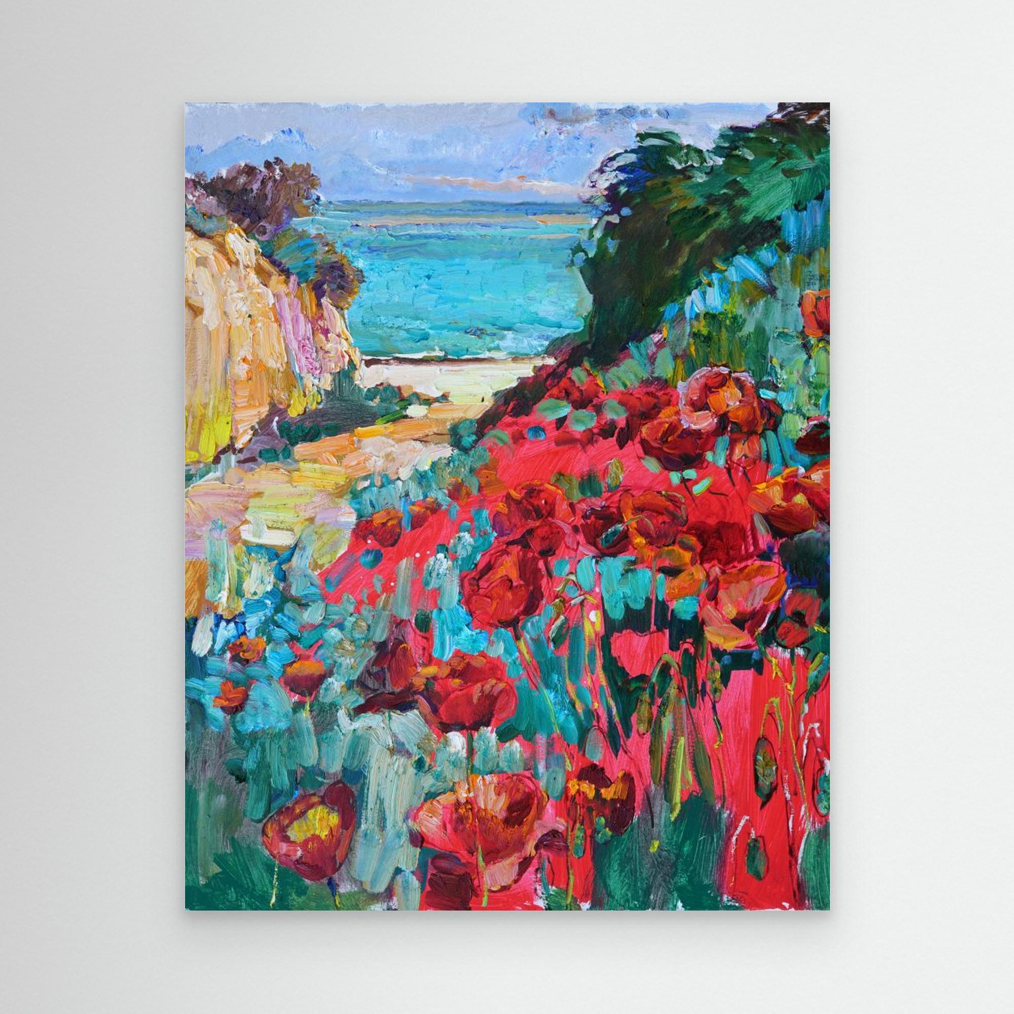 Poppies by Andrii Kutsachenko