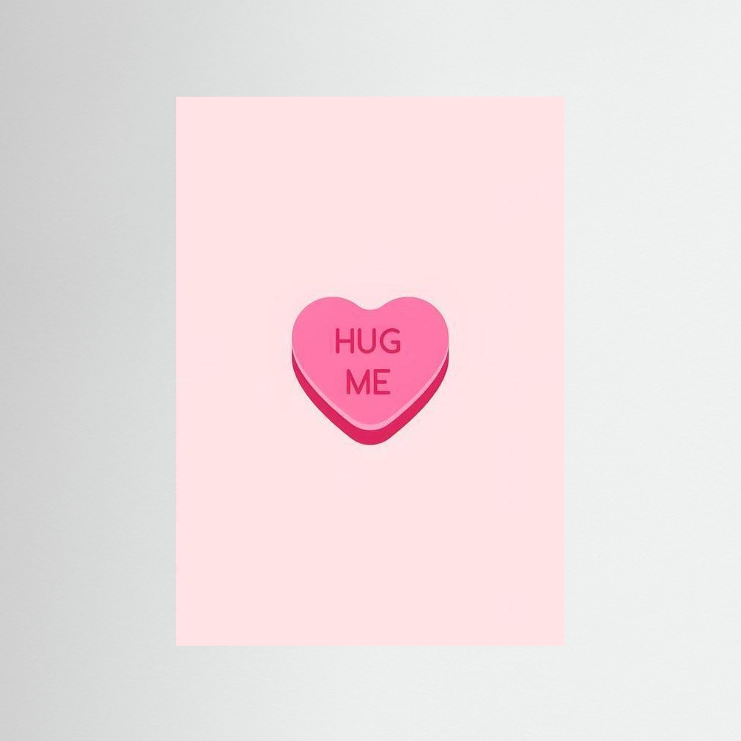 Hug Me By The Frame Gain Fine Art Paper