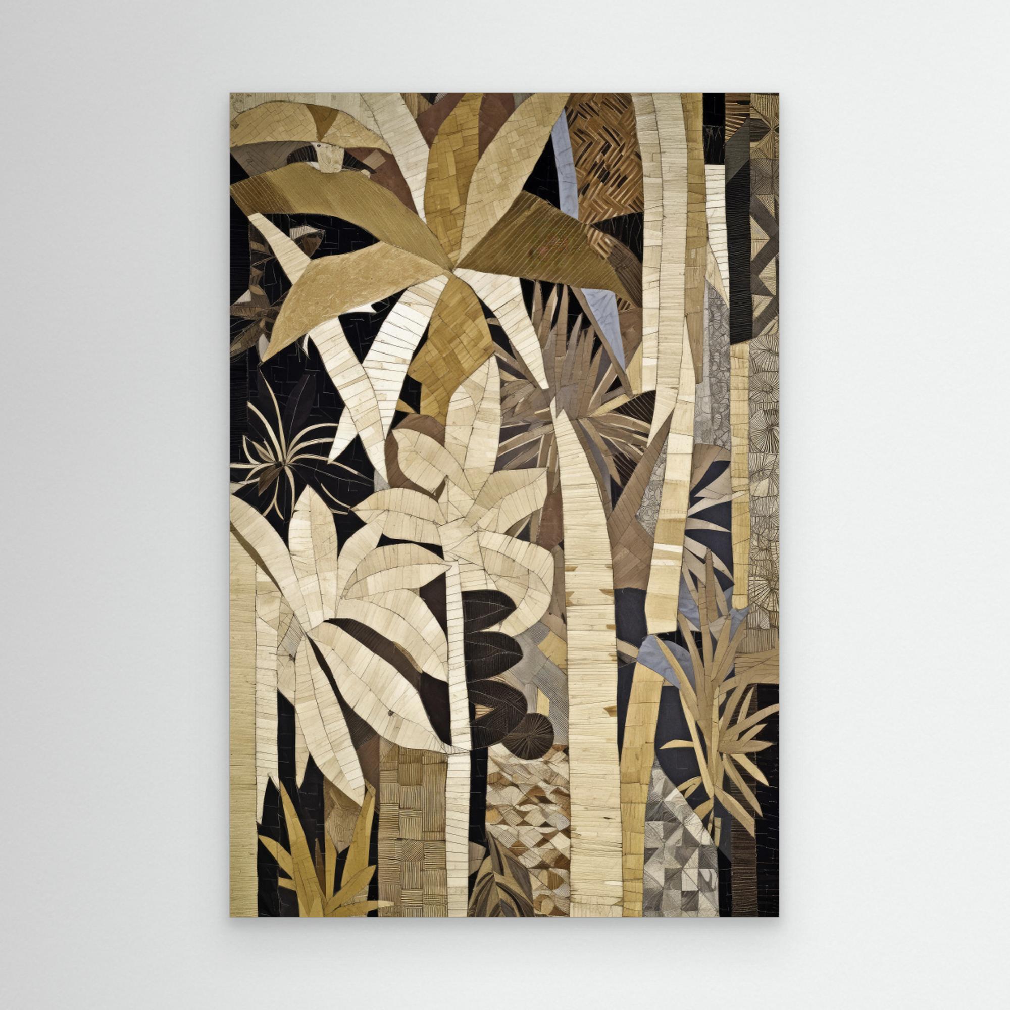 Bamboo Jungle by Treechild Canvas 