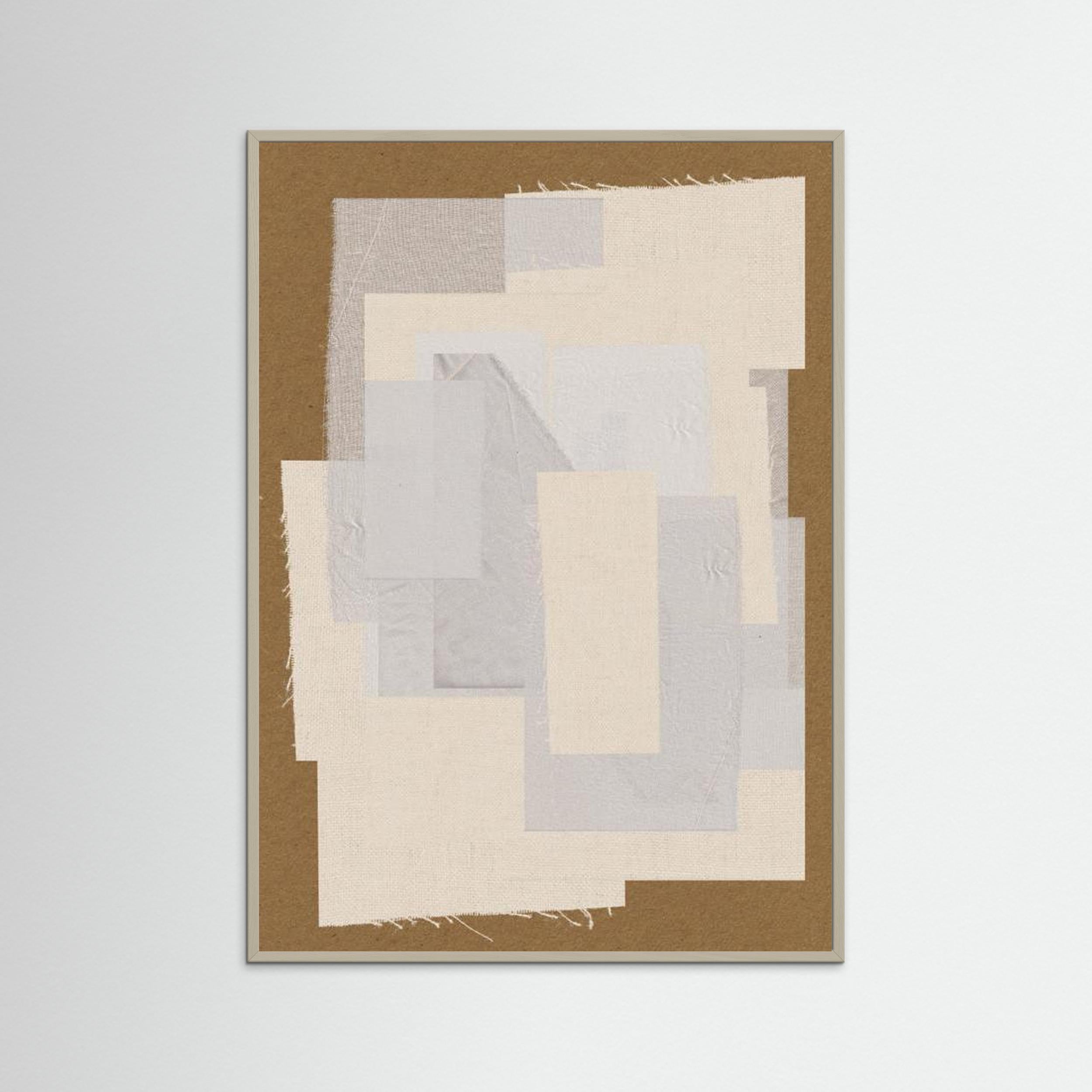 Fabric Pattern Collage No.6 by The Miuus Studio