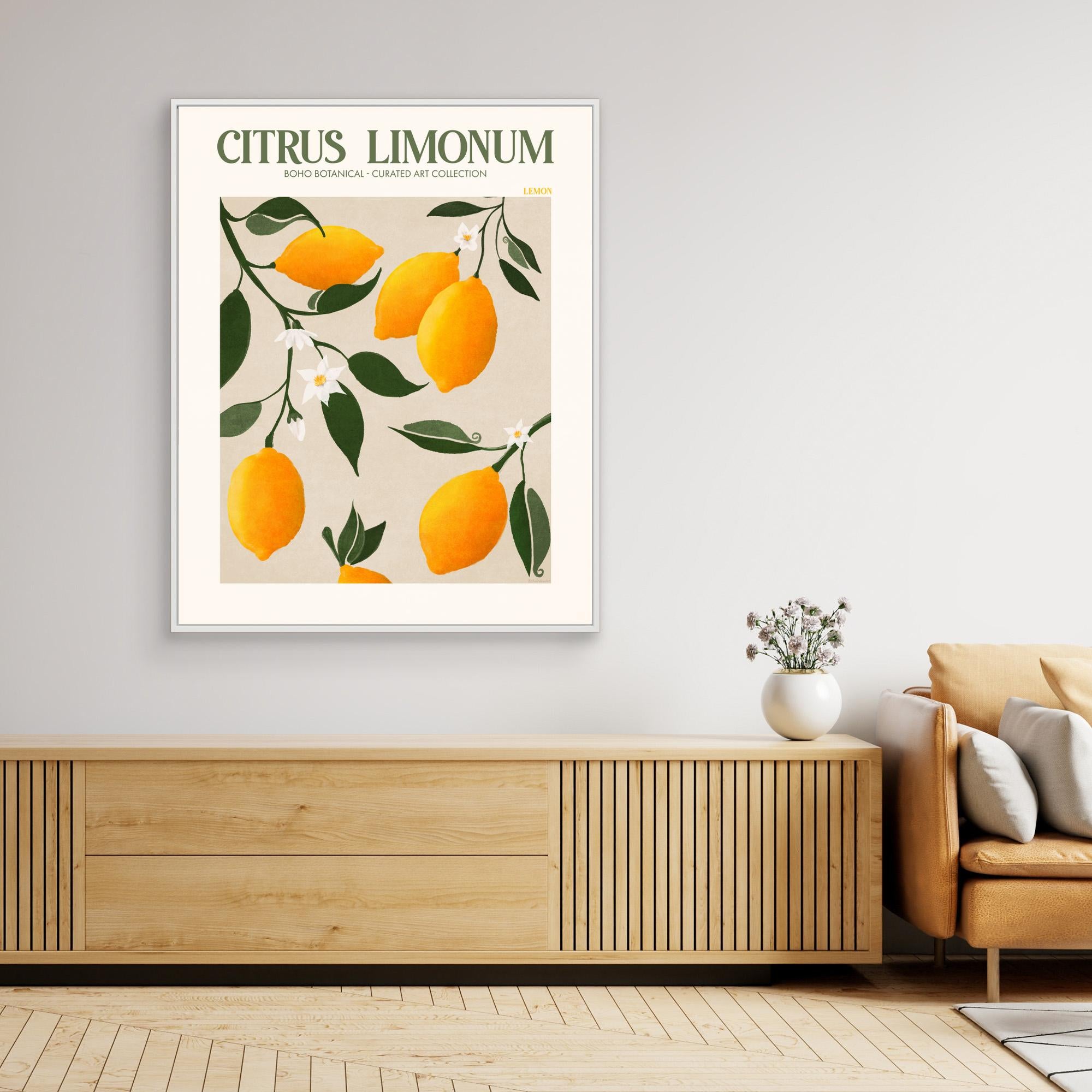 Citrus Limonum - Lemon by Emel Tunaboylu