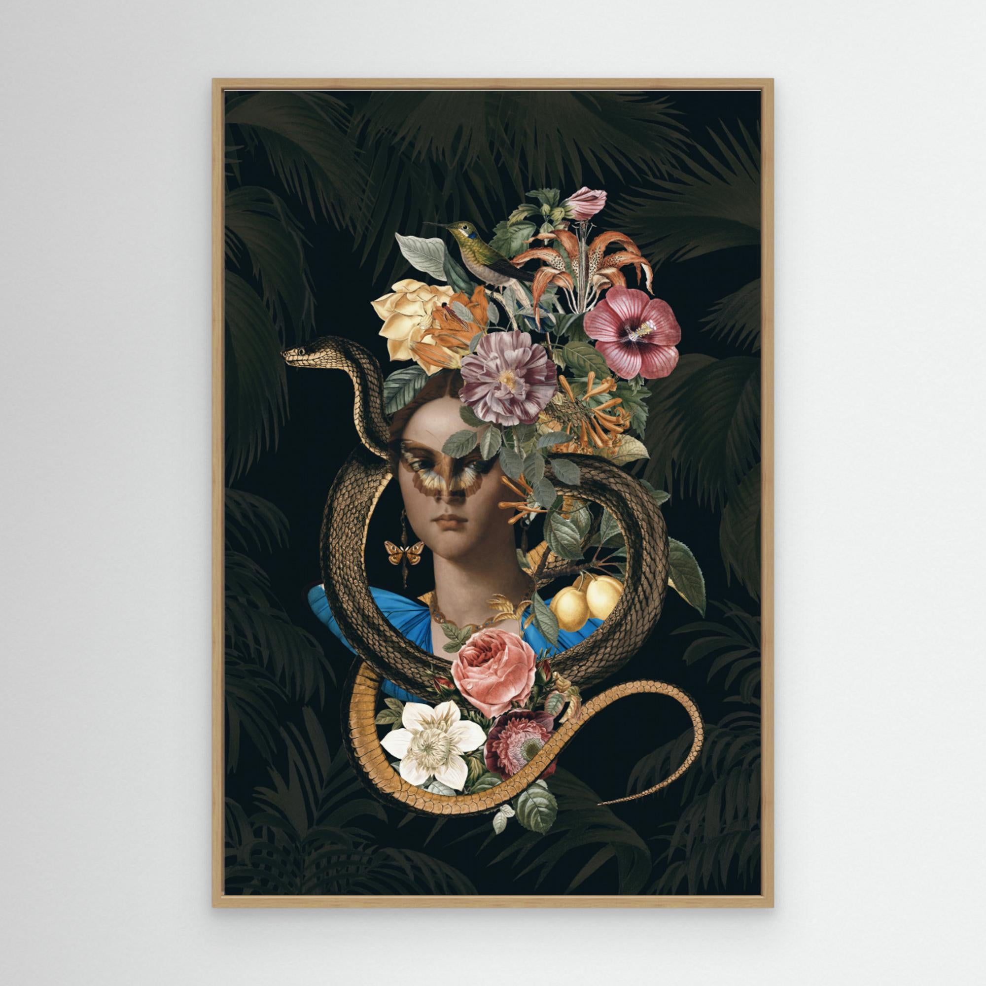 Snake Princess by Andrea Haase Canvas