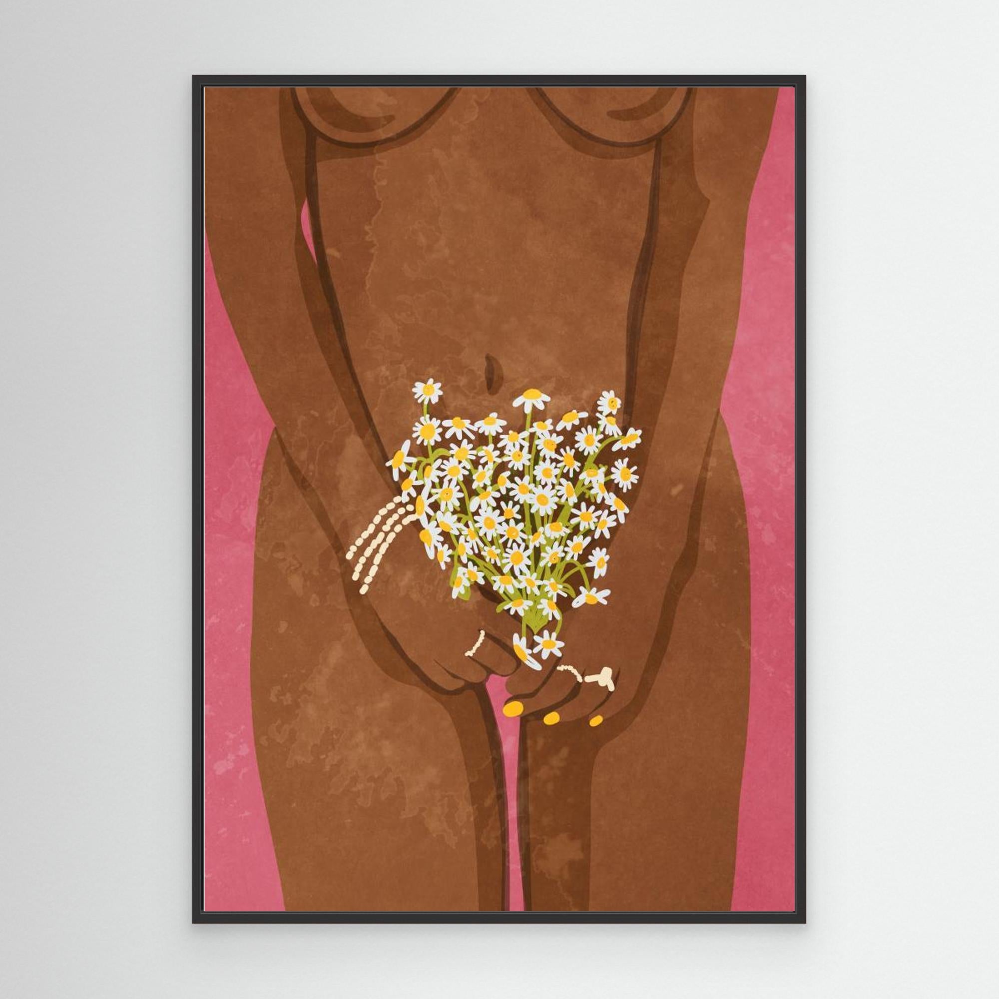 Wearing Floweers by Raissa Oltmanns Canvas