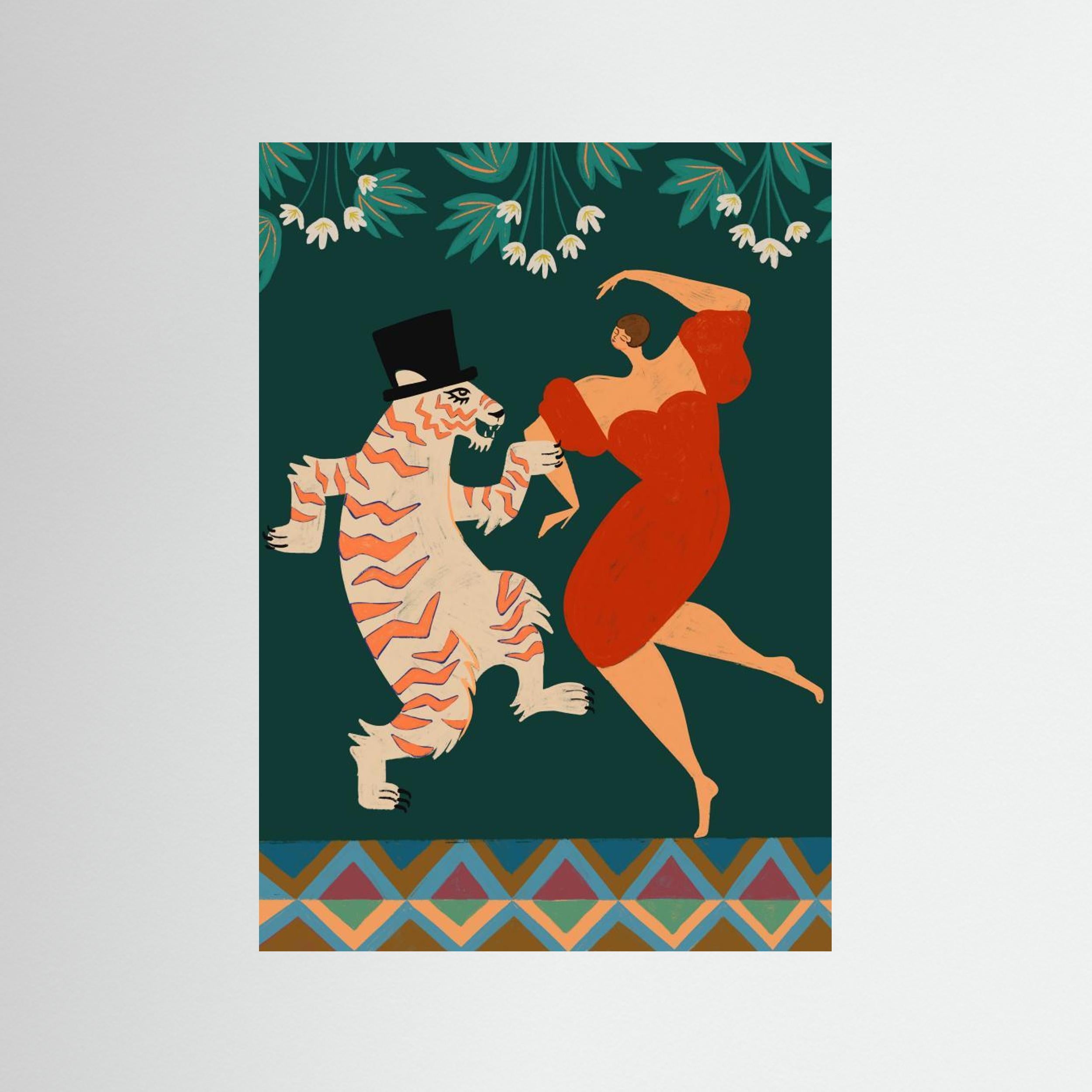 A Date With a Wild Cat by Arty Guava