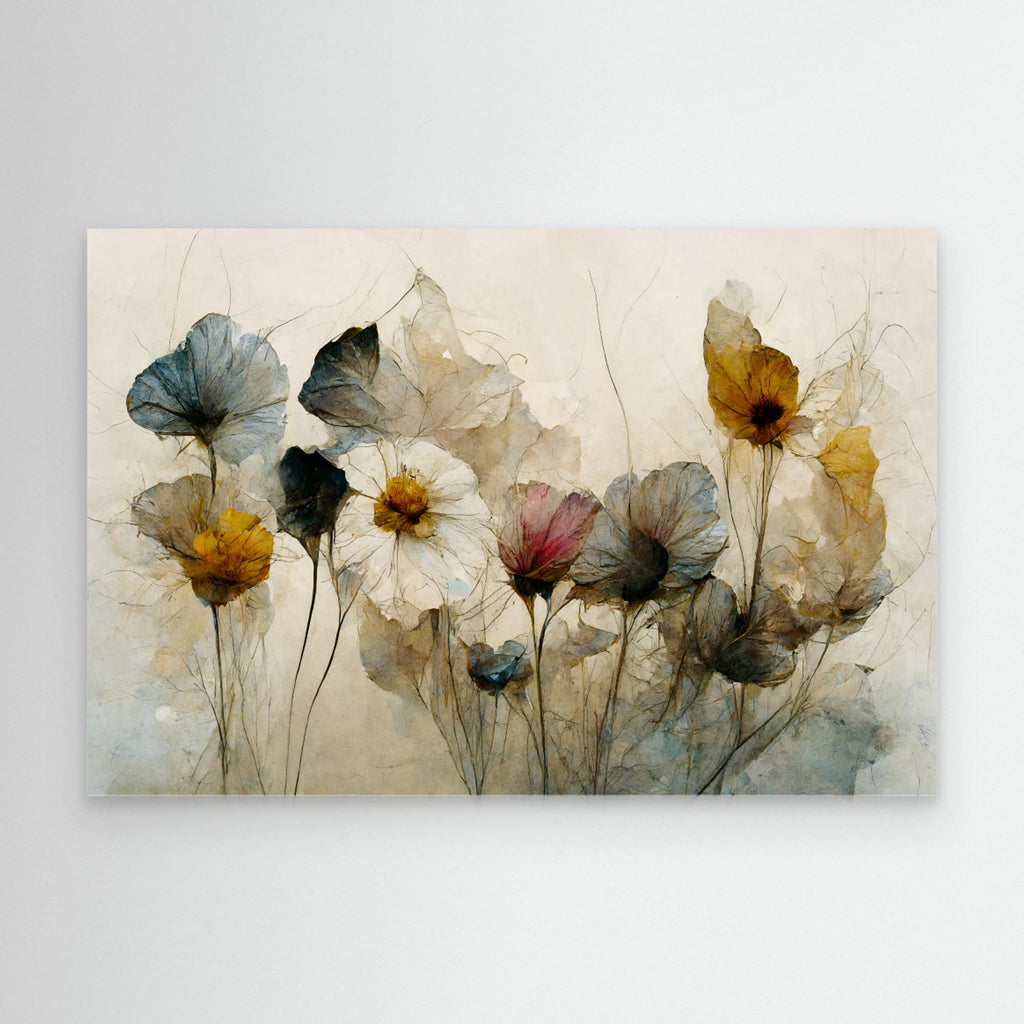 Dry Flower Bouquet by Treechild Canvas