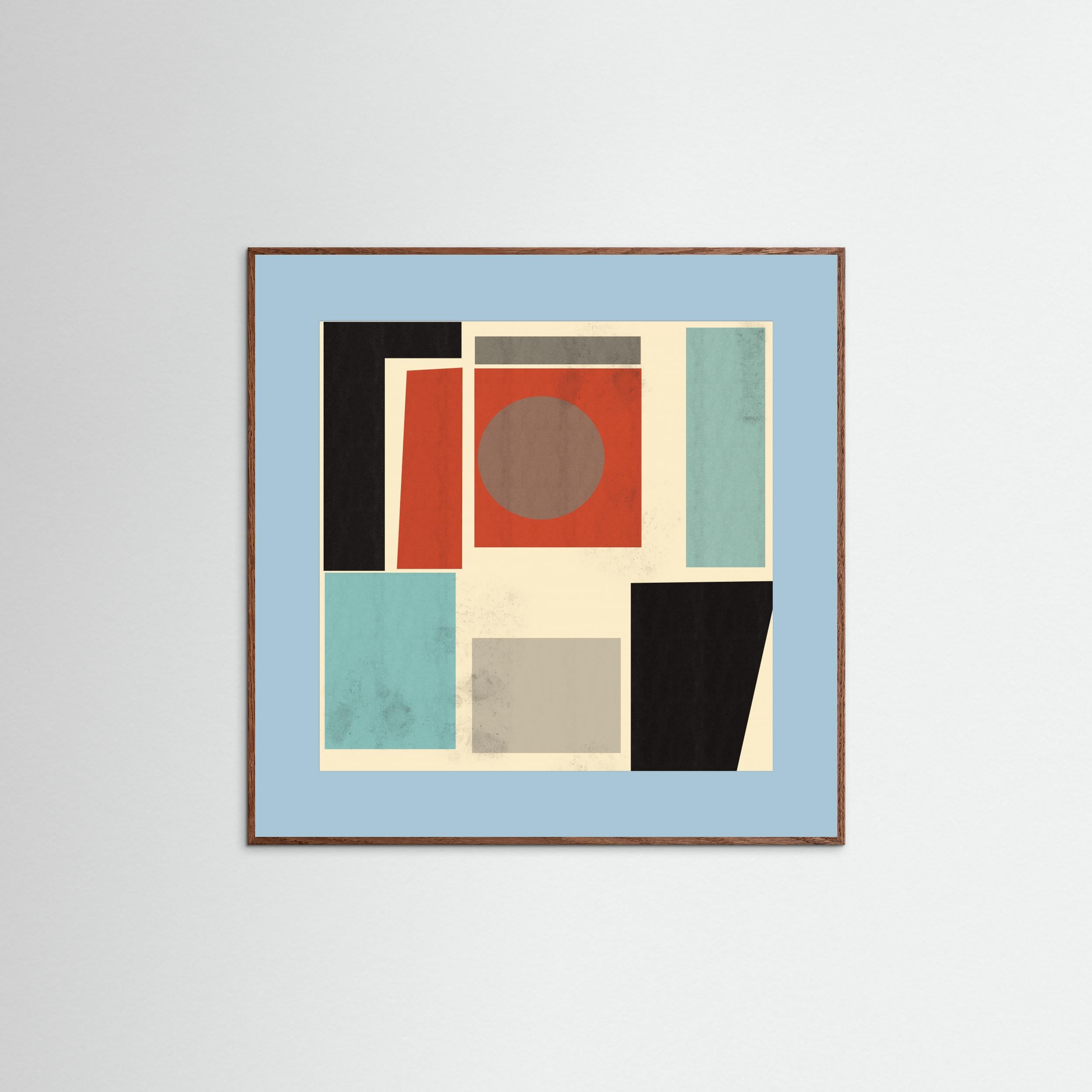 GEOMETRIC POINT Nr 1 by The Miuus Studio Fine Art Paper 