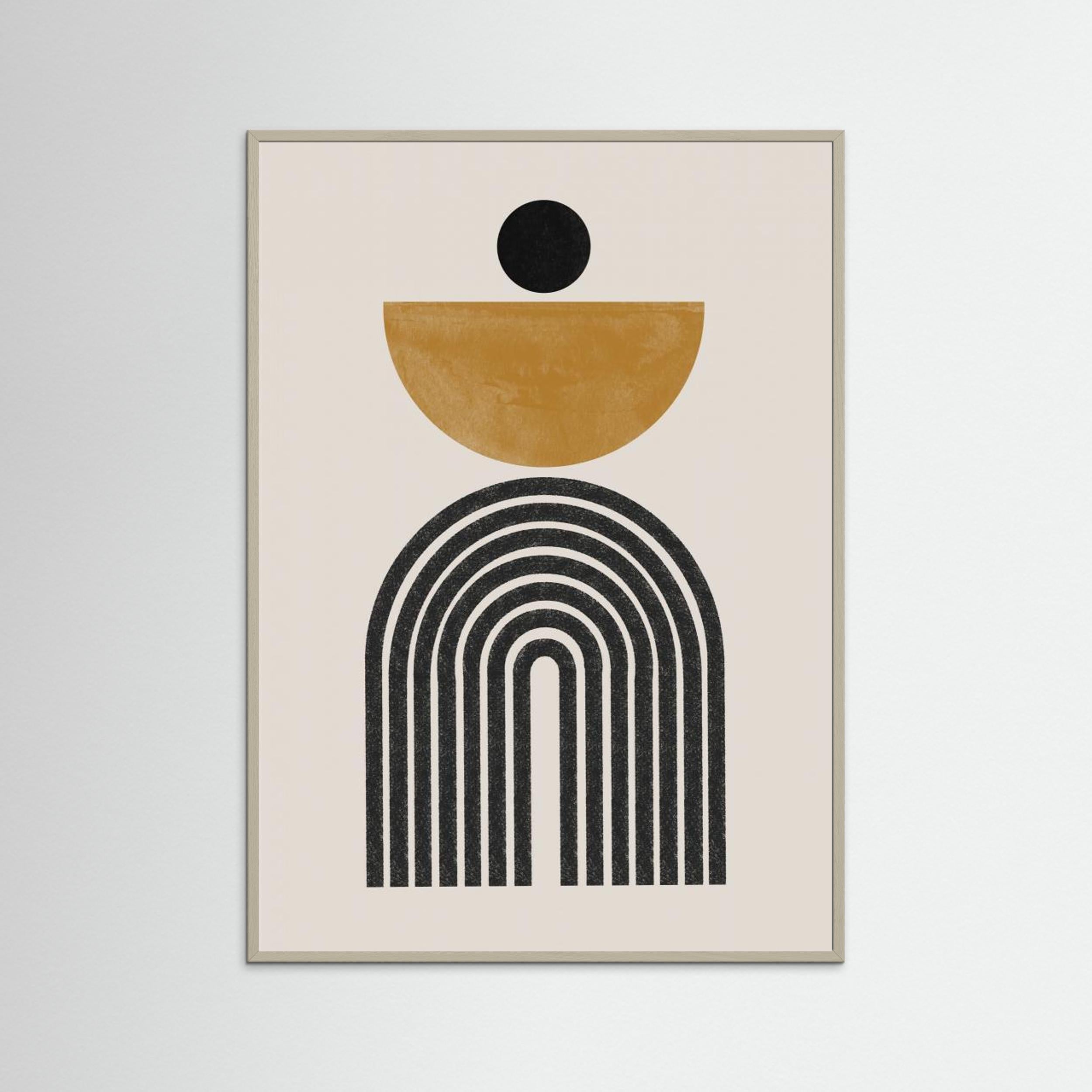 Mid Century No2. by The Miuus Studio Fine Art Paper 
