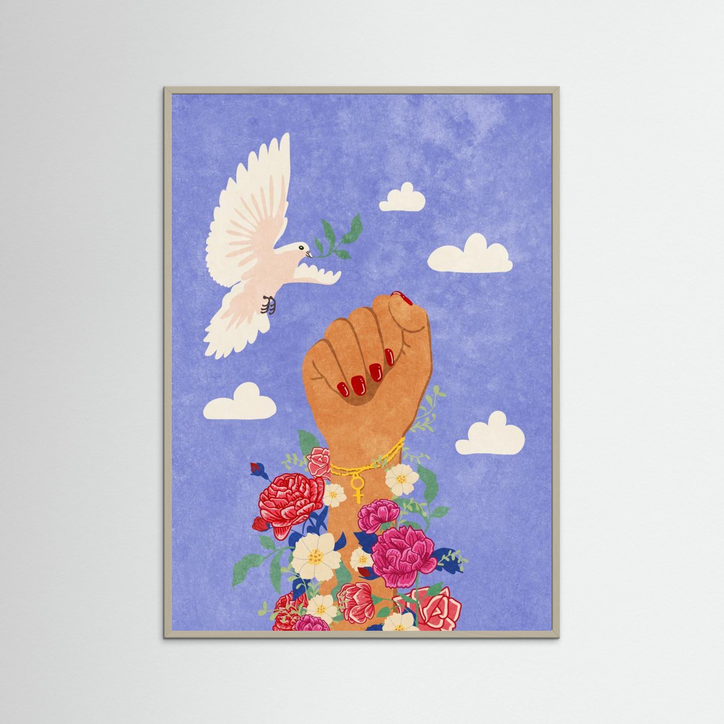 Feminist Fist by Raissa Oltmanns