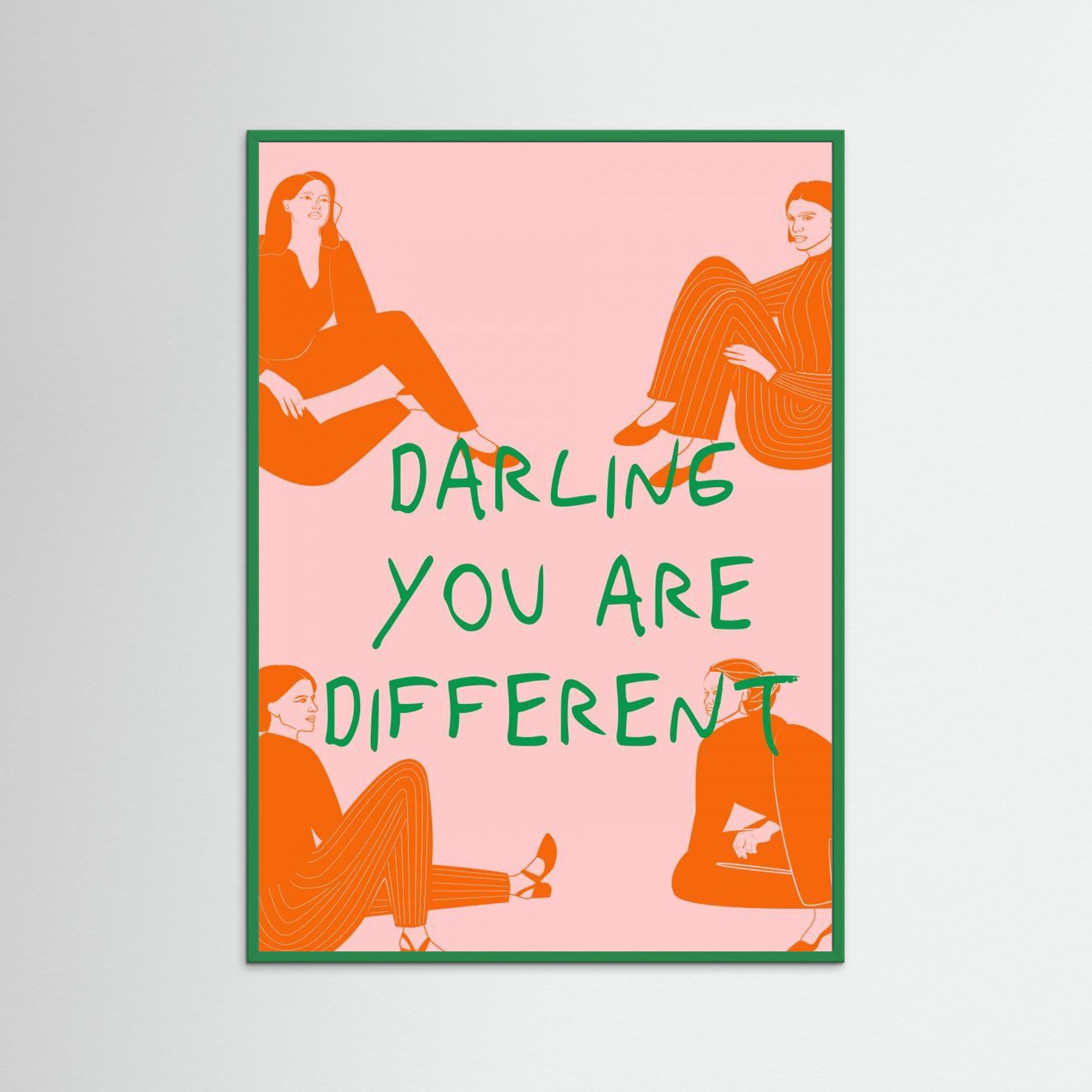Darlingyouare by Treechild Fine Art Paper 