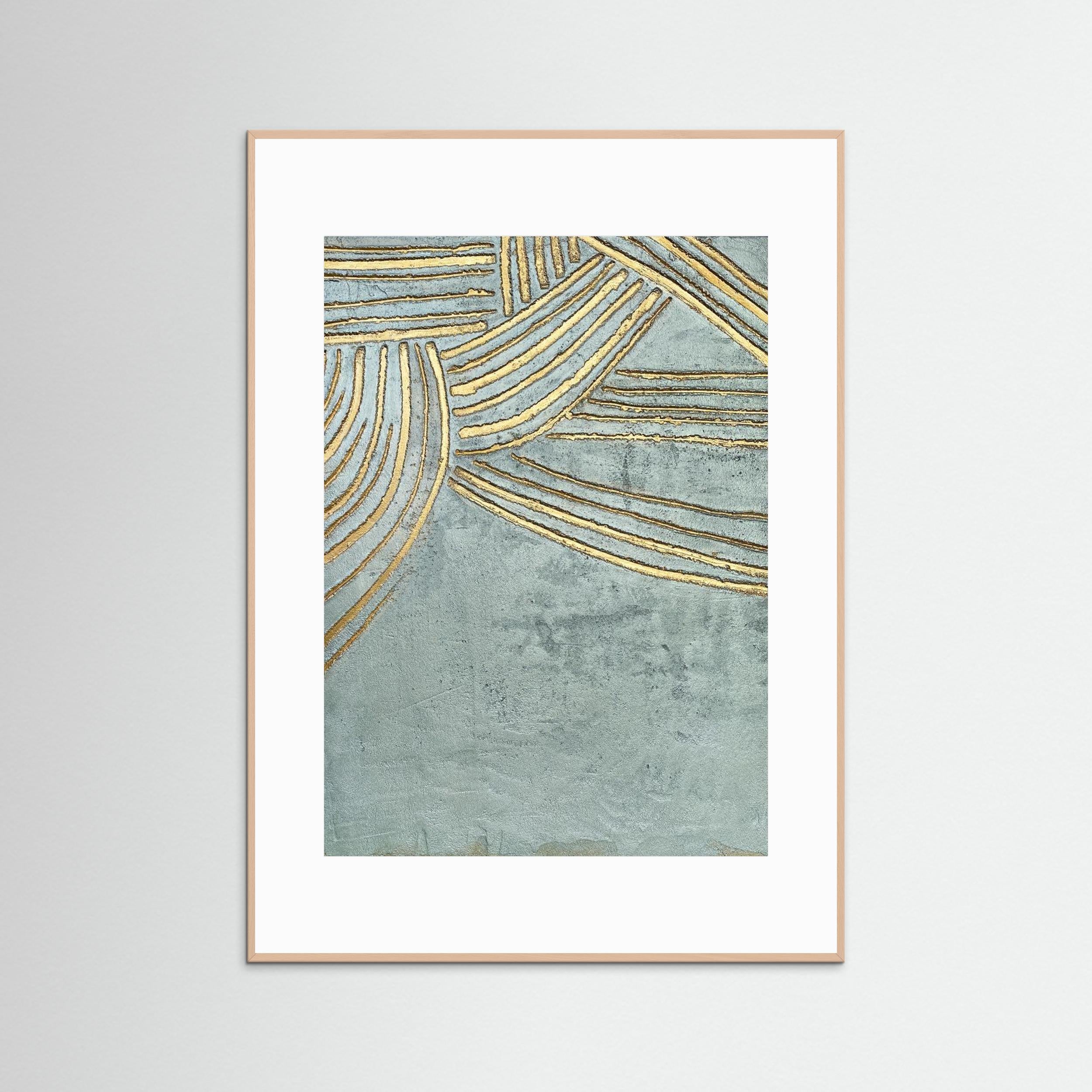 Ancient Gold Sun by Alyson Storms