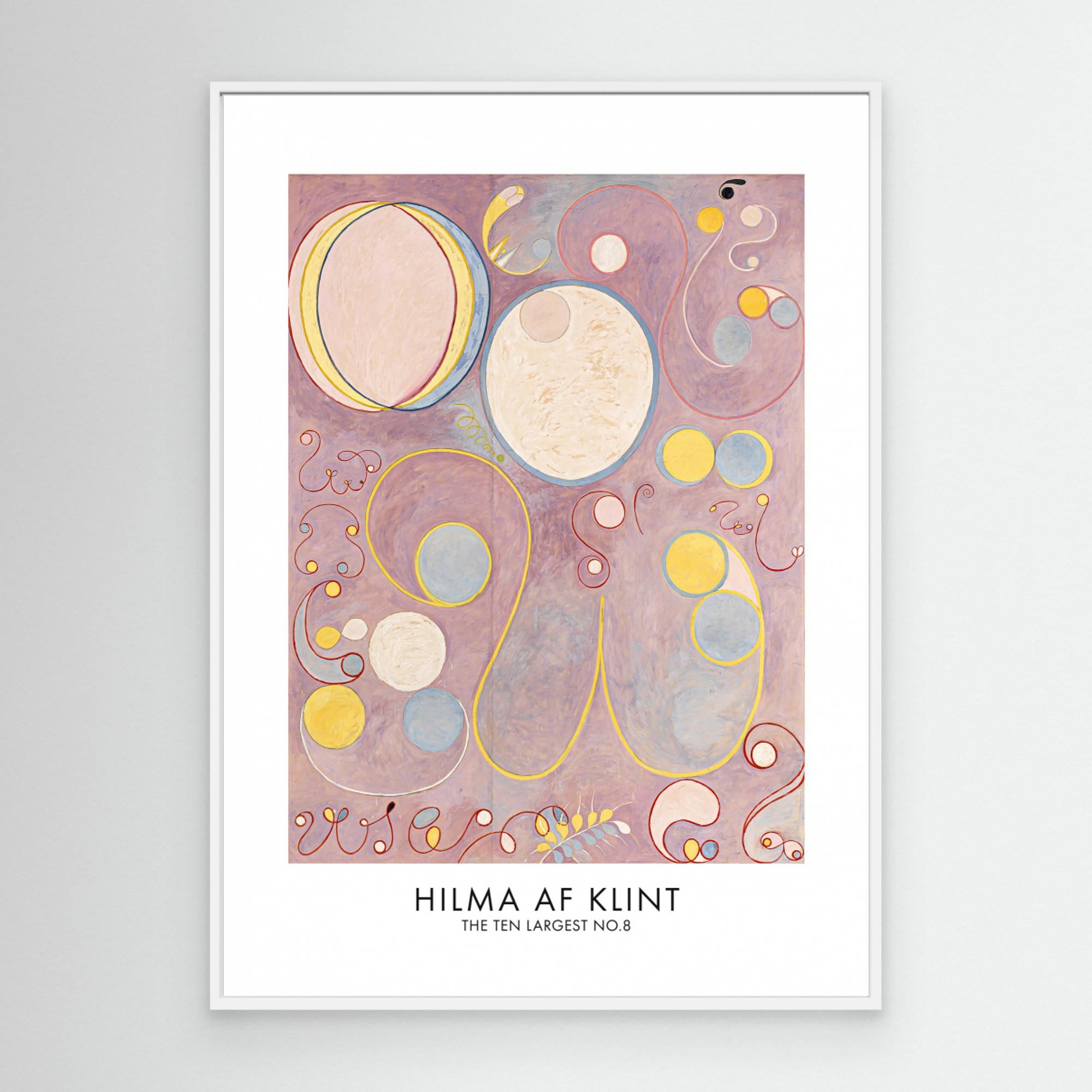 The Ten Largest No.8 Poster Canvas