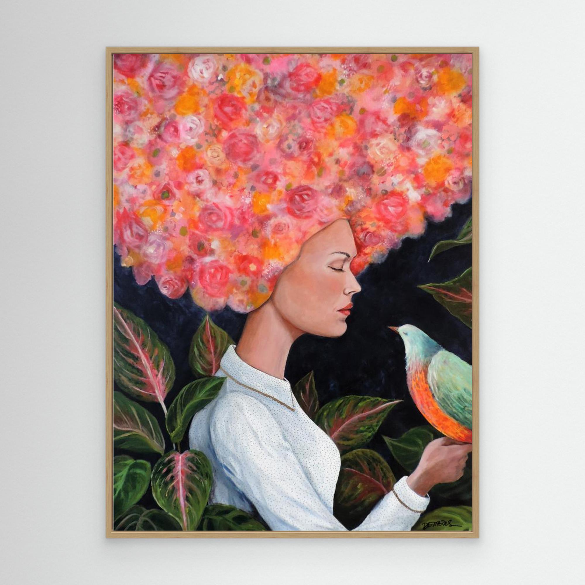 Quand L'eleve Est Pret, Le Maitre Apparait by Sylvie Demers Canvas