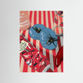 Blue Tomatoes by Studio Mandariini Fine Art Paper 