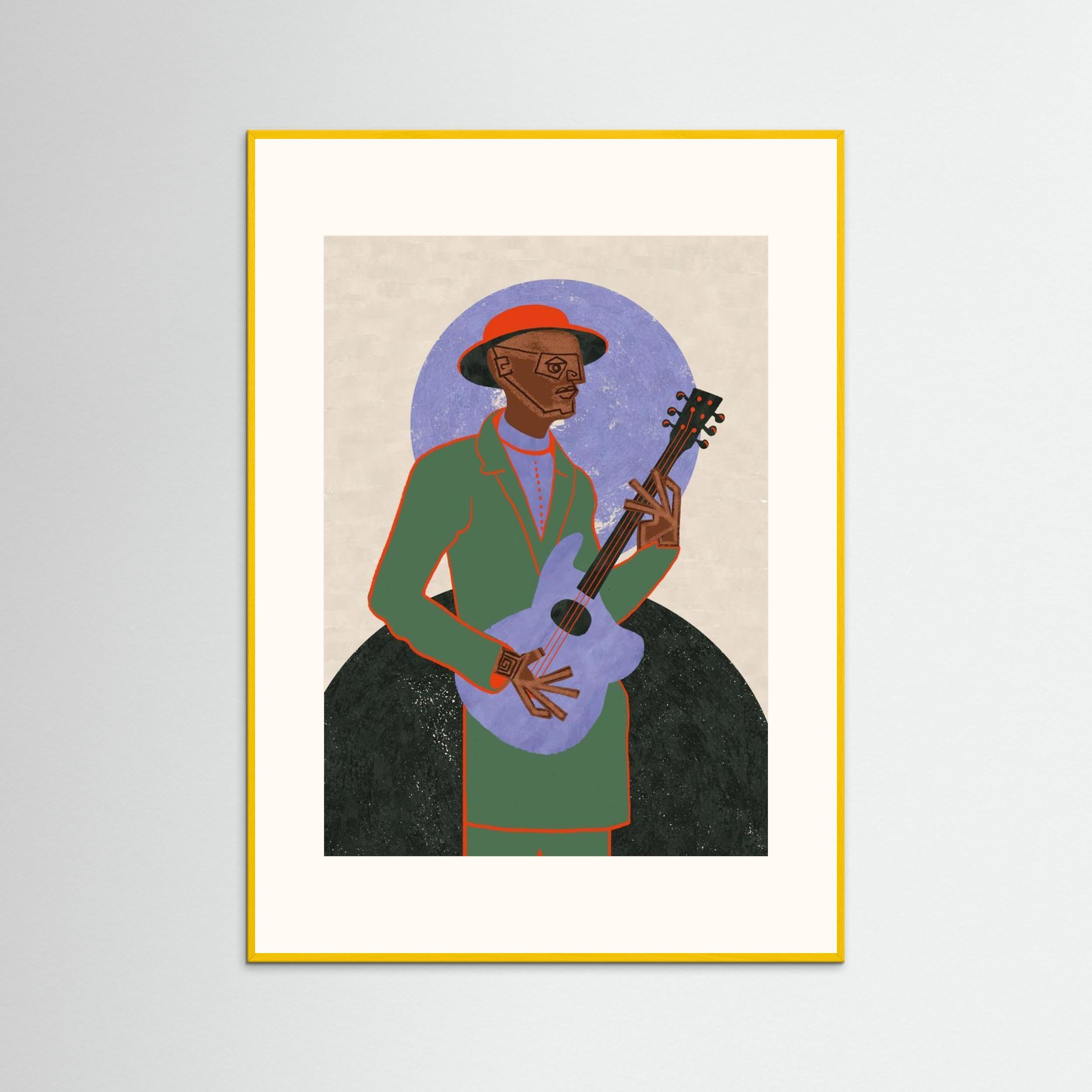 MUSICIAN GUY XII by Gulcihan Ozguc