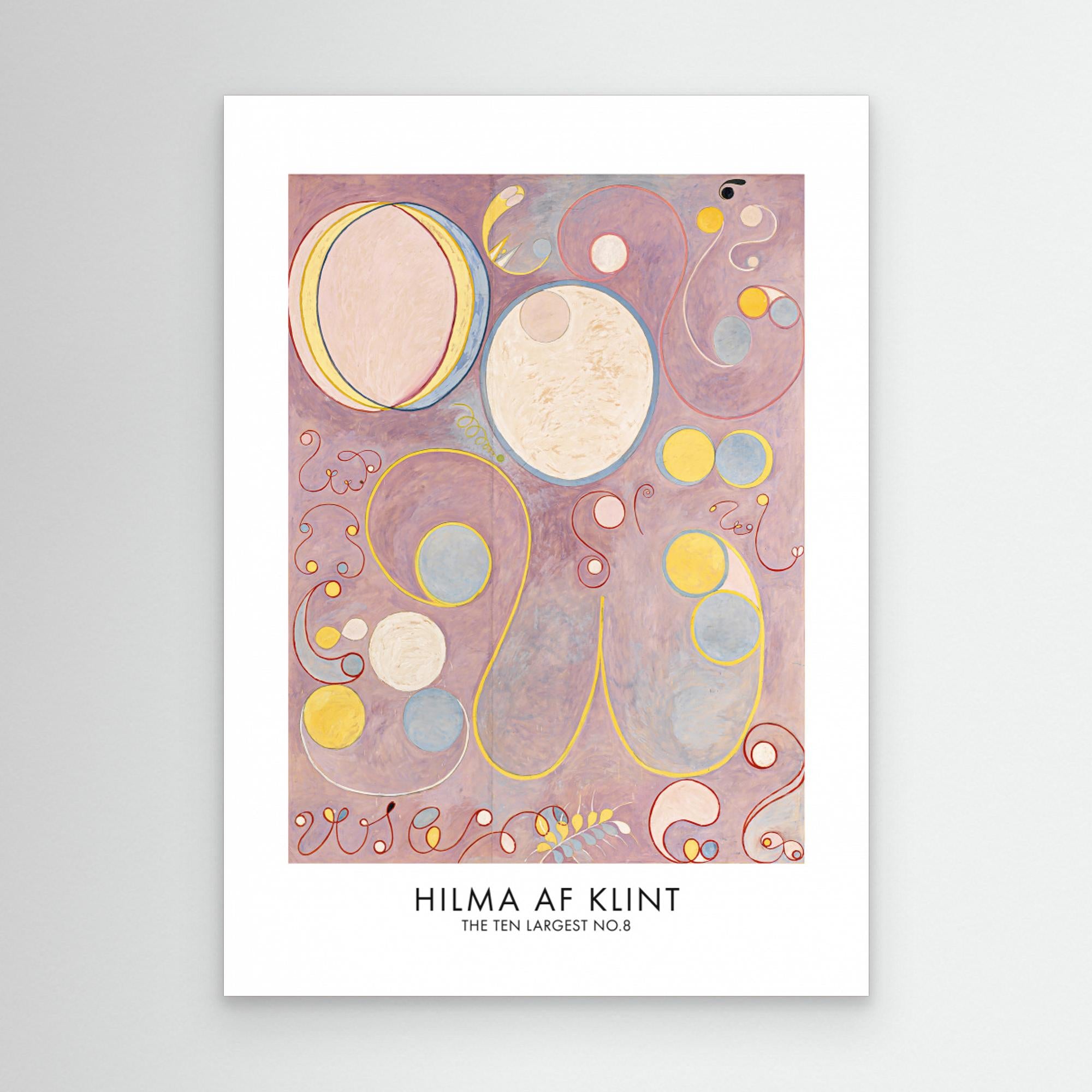 The Ten Largest No.8 Poster Canvas