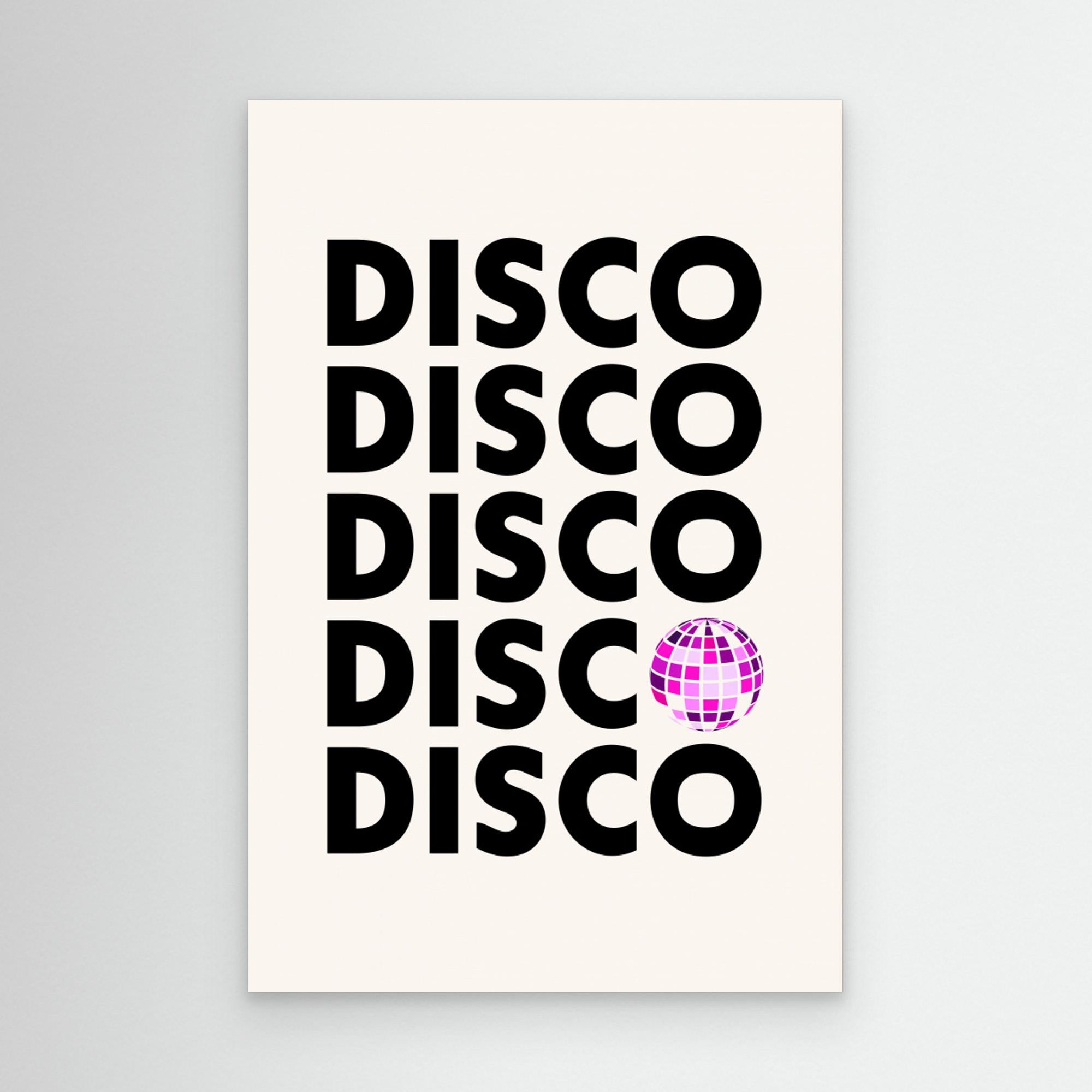 Disco by Frankie Kerr Dineen Canvas