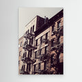 New York City Fire Escapes 02 by Rikard Martin Canvas
