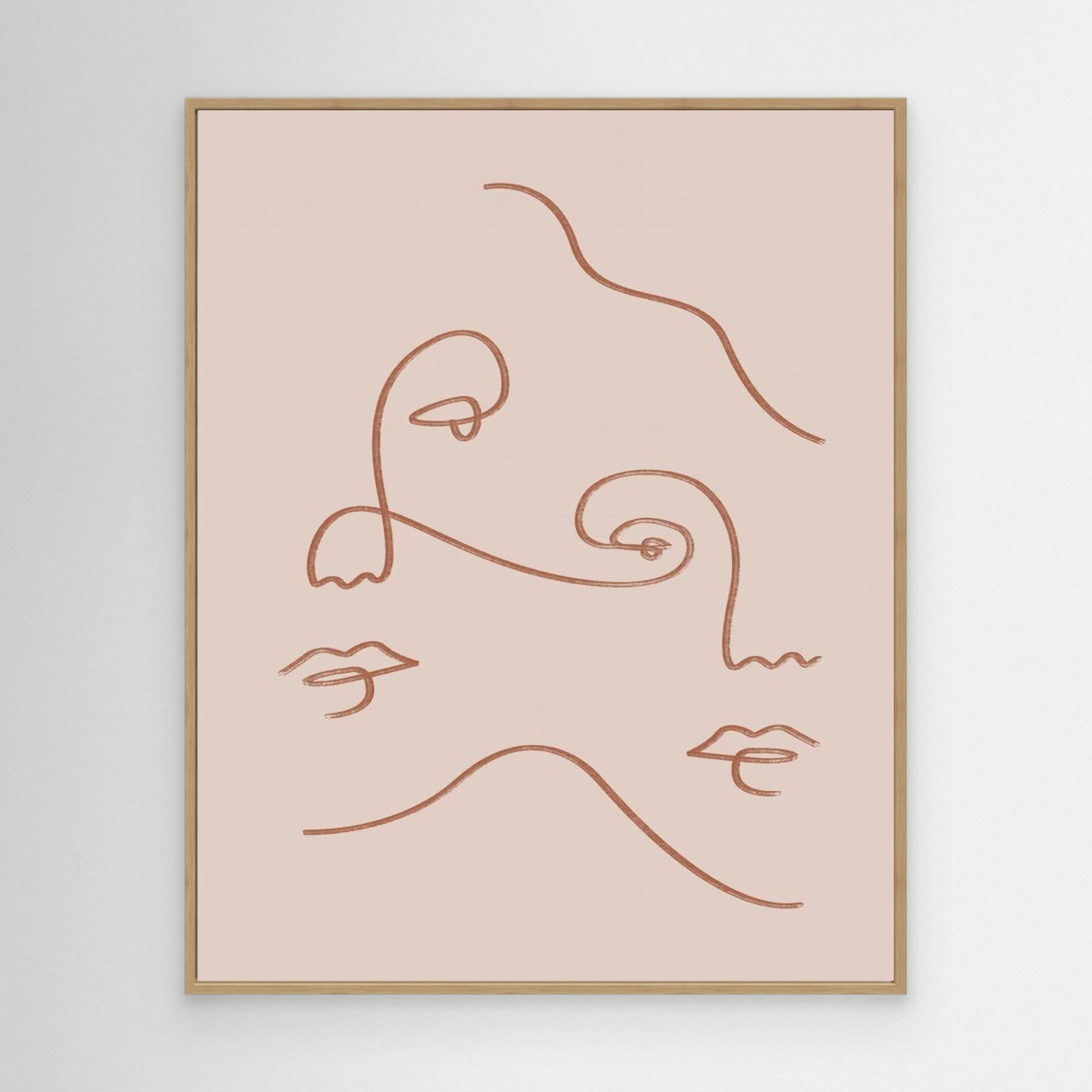 Twins by Kit Agar Canvas