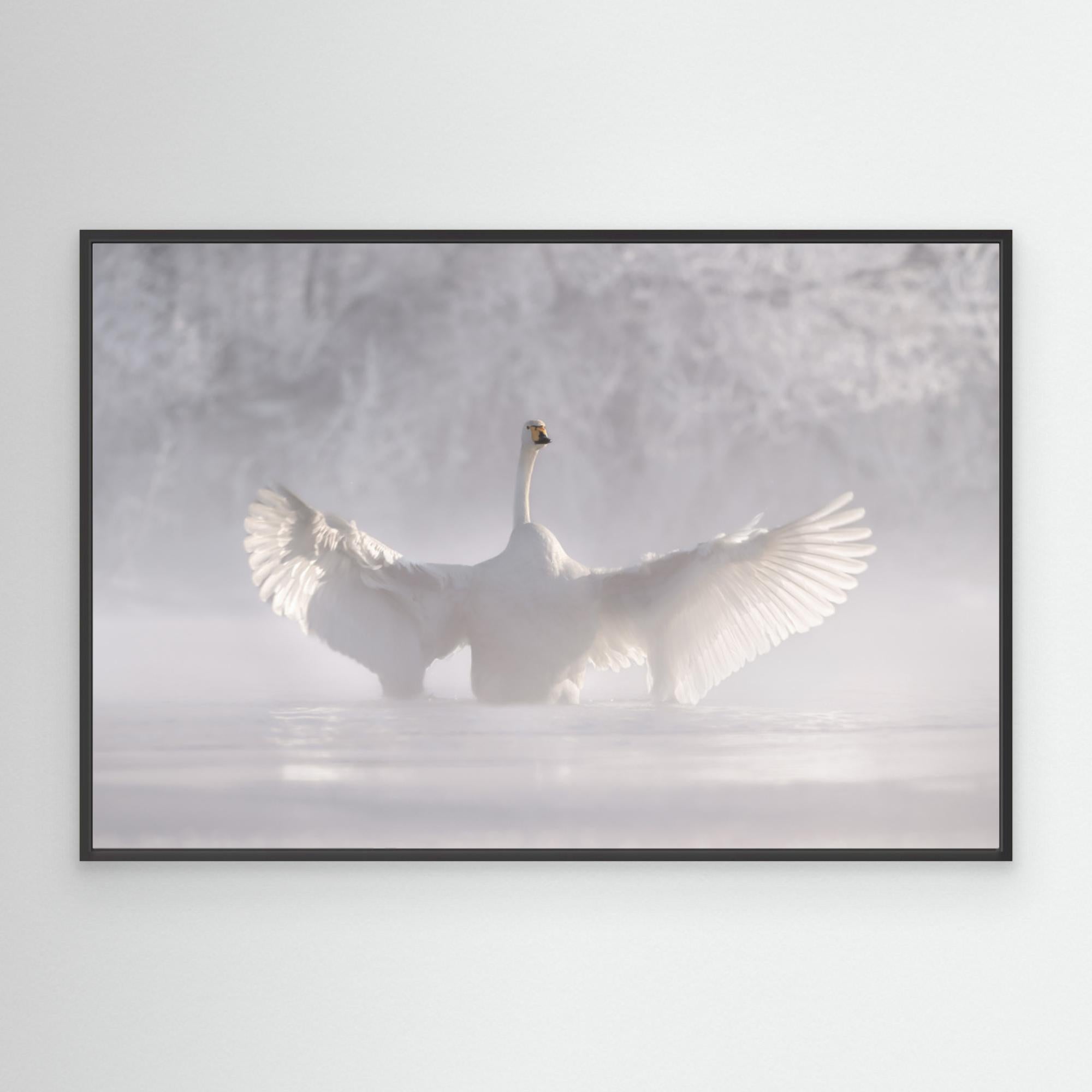 Winter watercolor by Olga Rudchenko Canvas