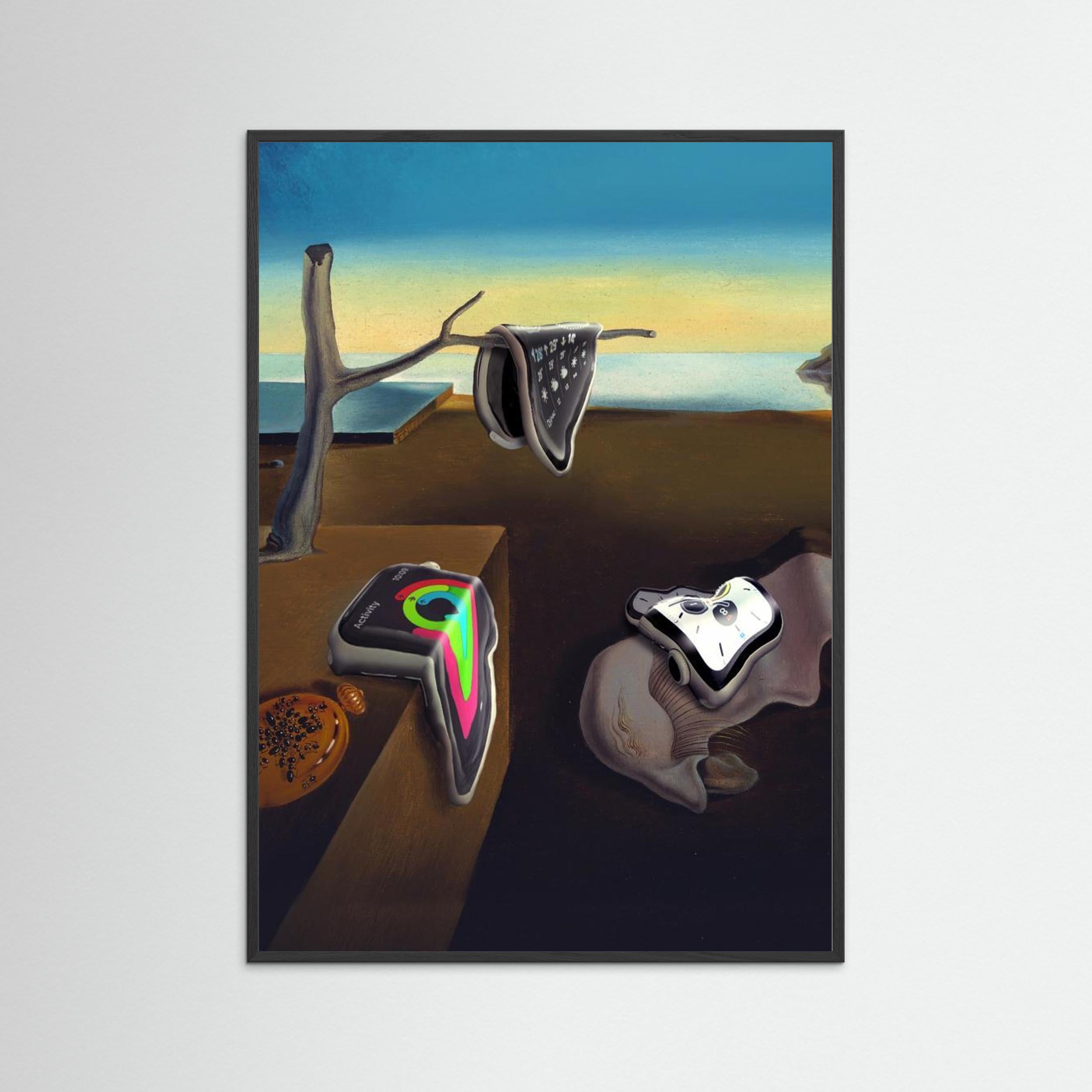 The Persistence of Iwatch by Artem Pozdniakov Fine Art Paper 