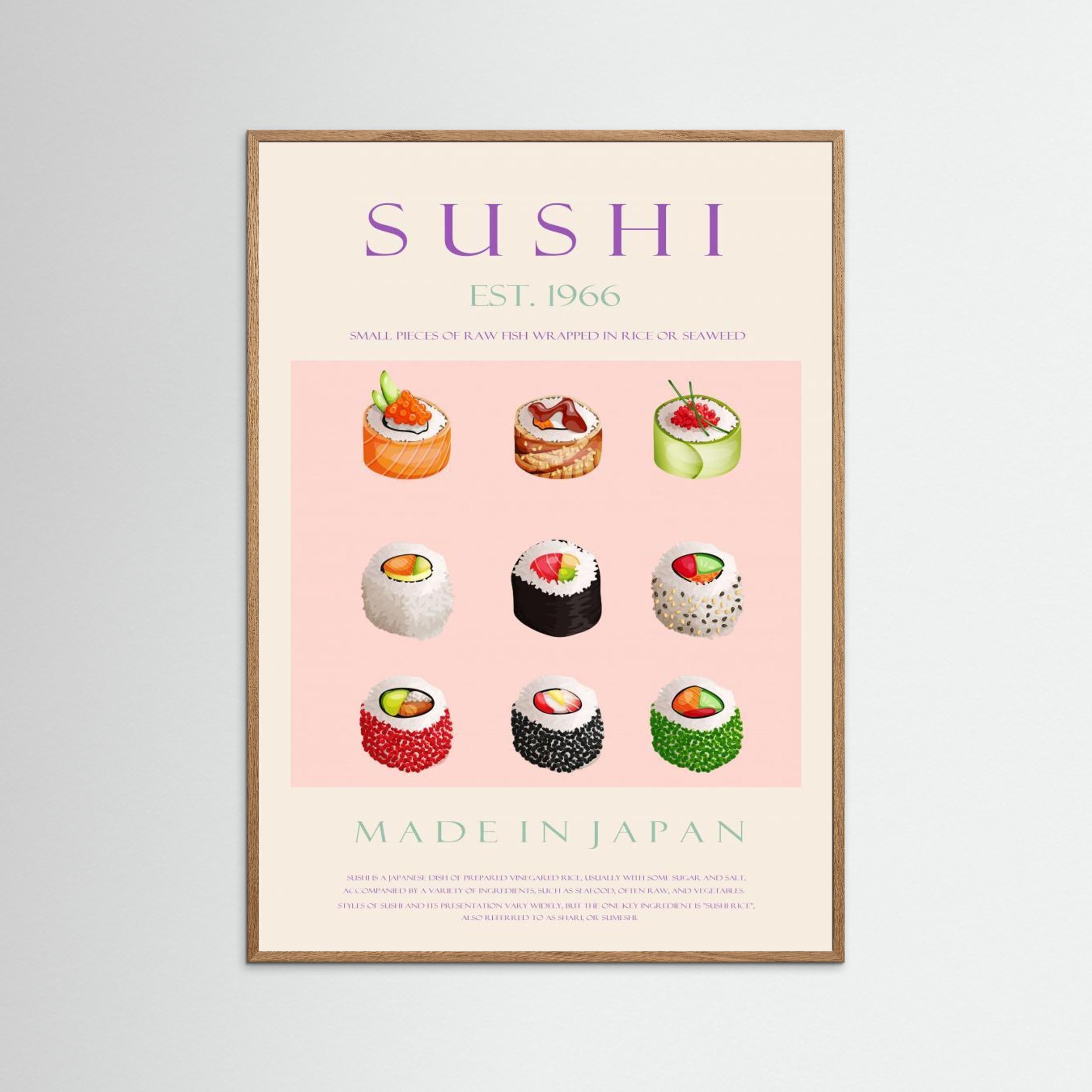 Sushi Est. 1966 by Rikke Løndager Boisen