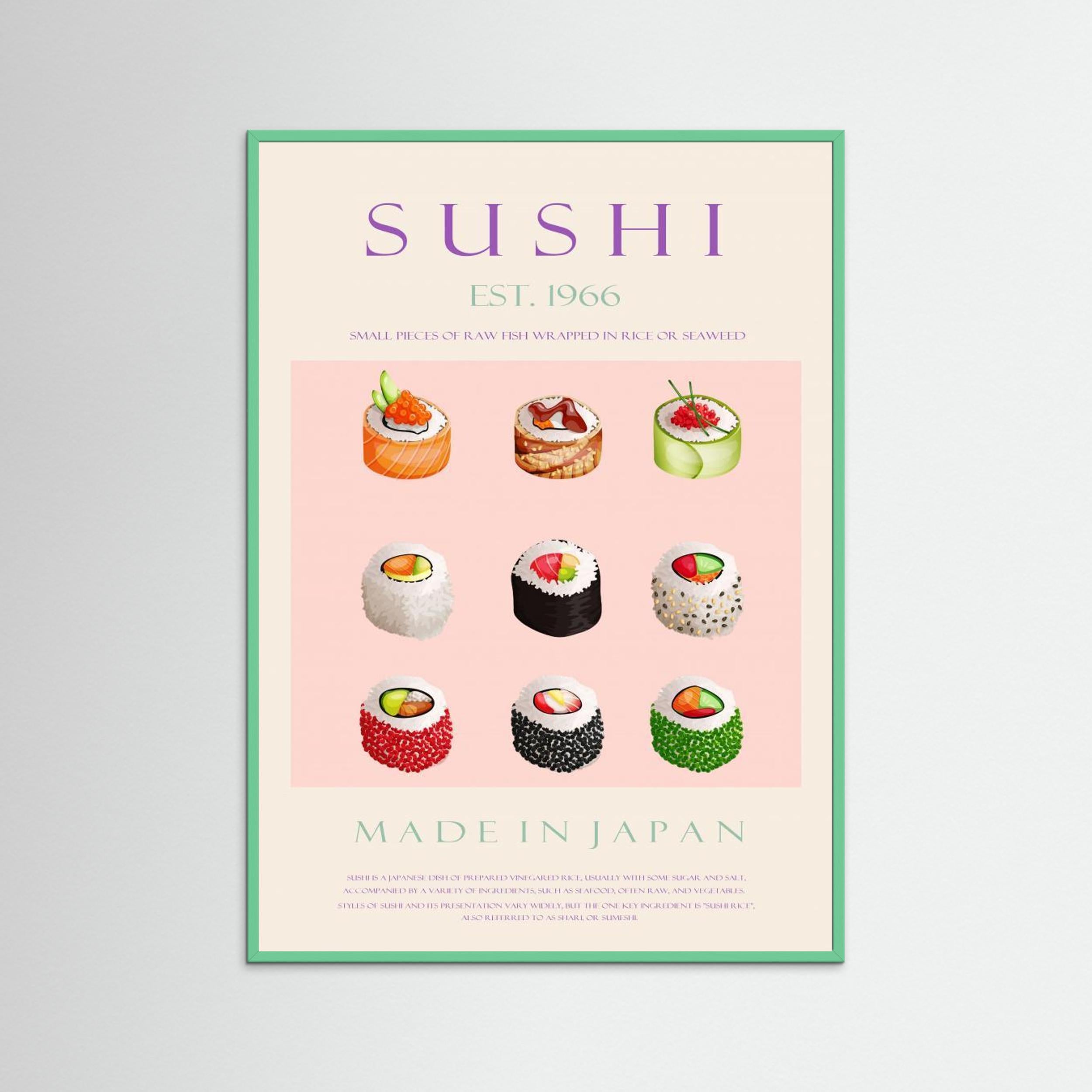 Sushi Est. 1966 by Rikke Løndager Boisen