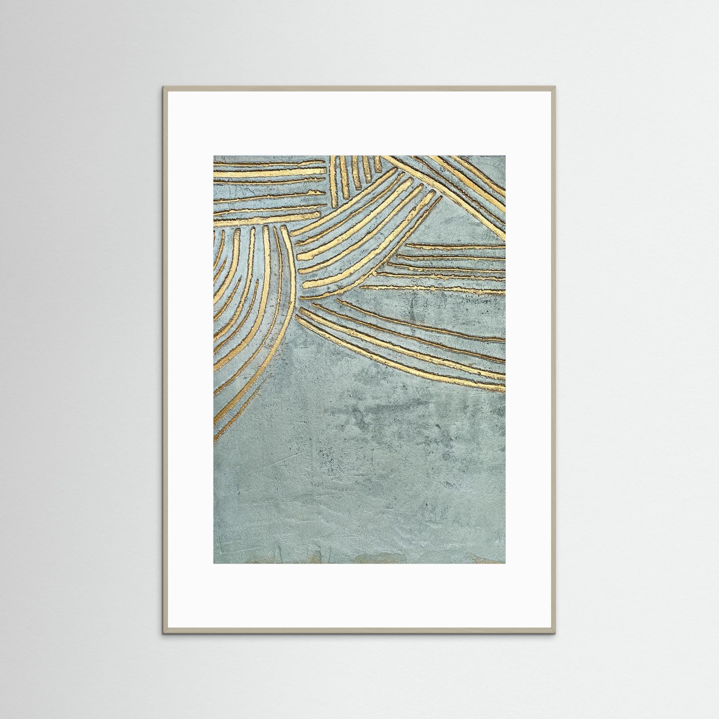 Ancient Gold Sun by Alyson Storms