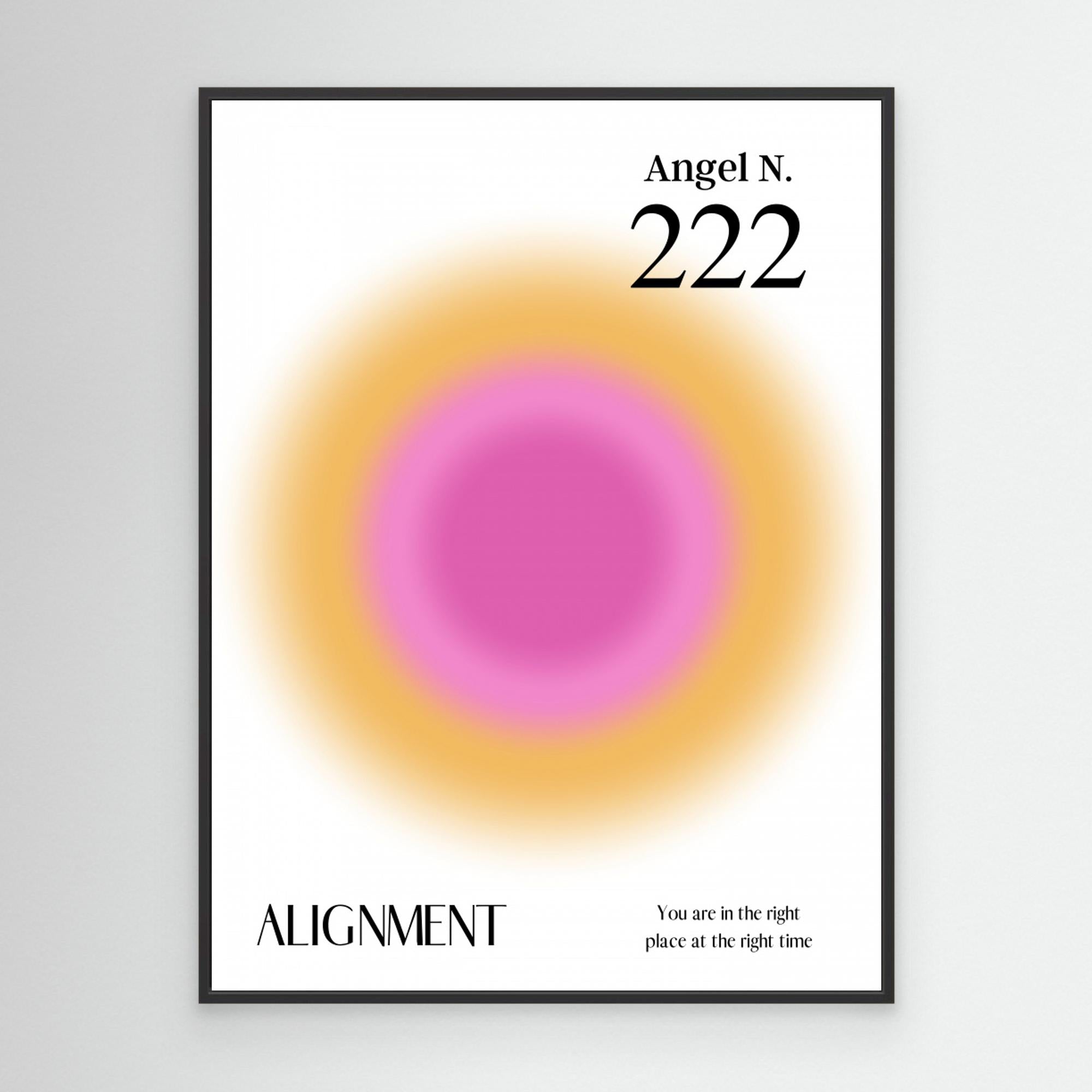 Angel Number 222 by Amélie Canvas