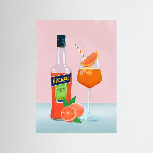 Aperol Spritz by Petra Lizde Fine Art Paper 