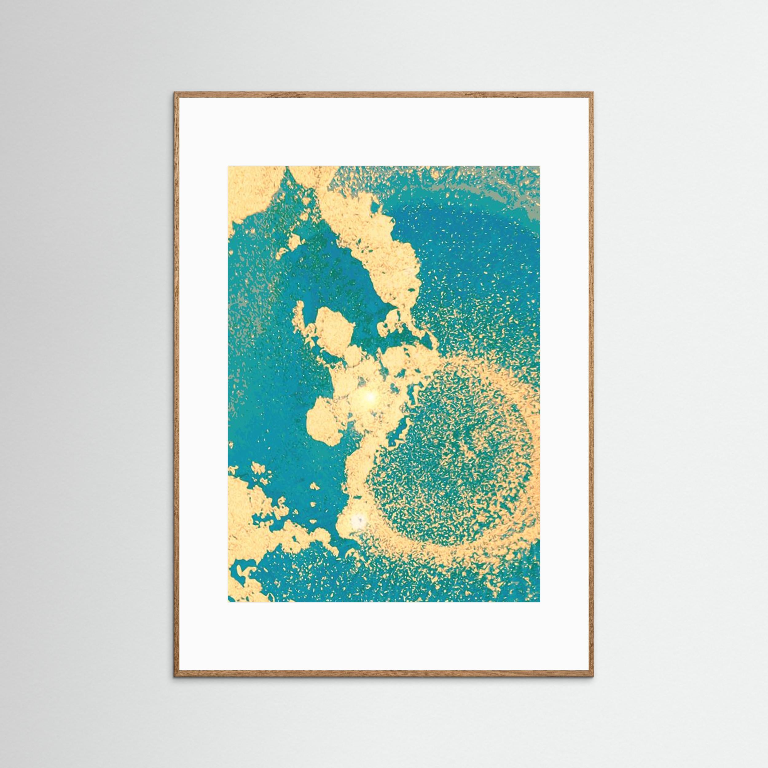 Rich Ocean No.3 by The Frame Gain Fine Art Paper