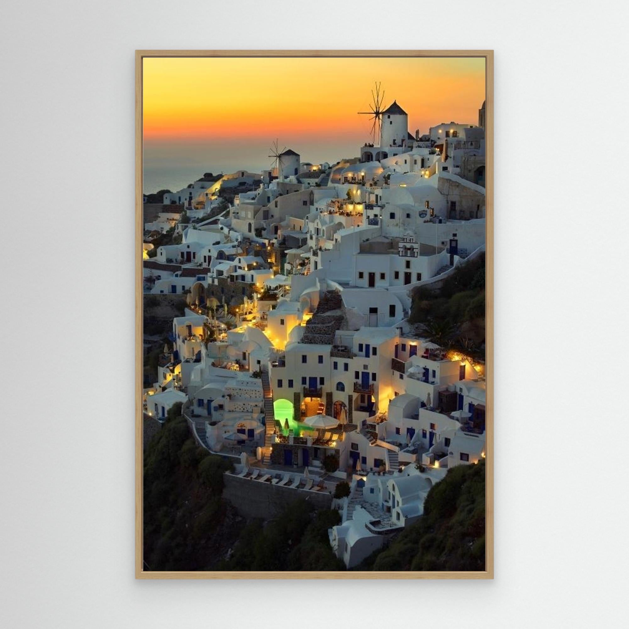 Santorini by Paduroiu Claudiu Canvas