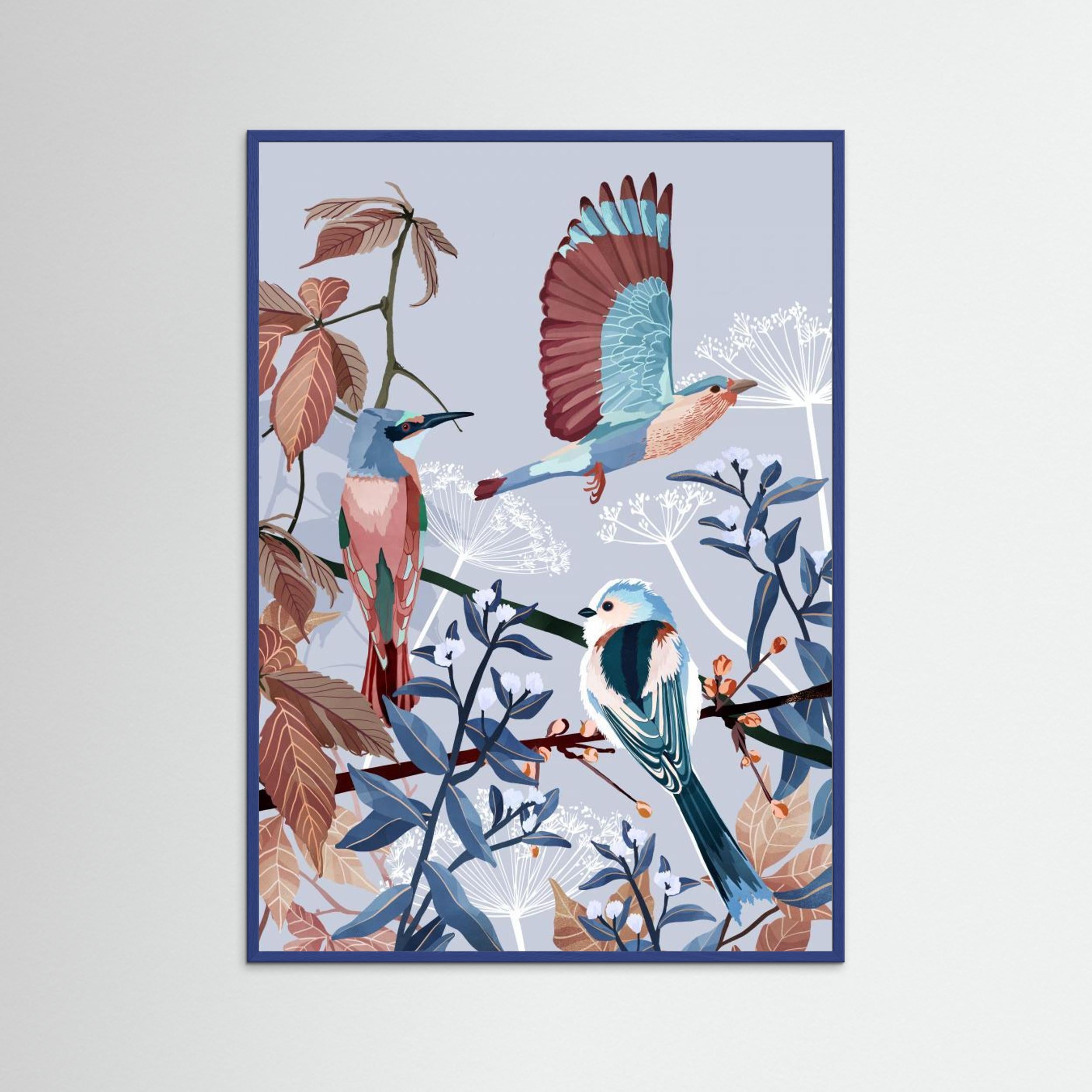 Birds of Winter by Goed Blauw