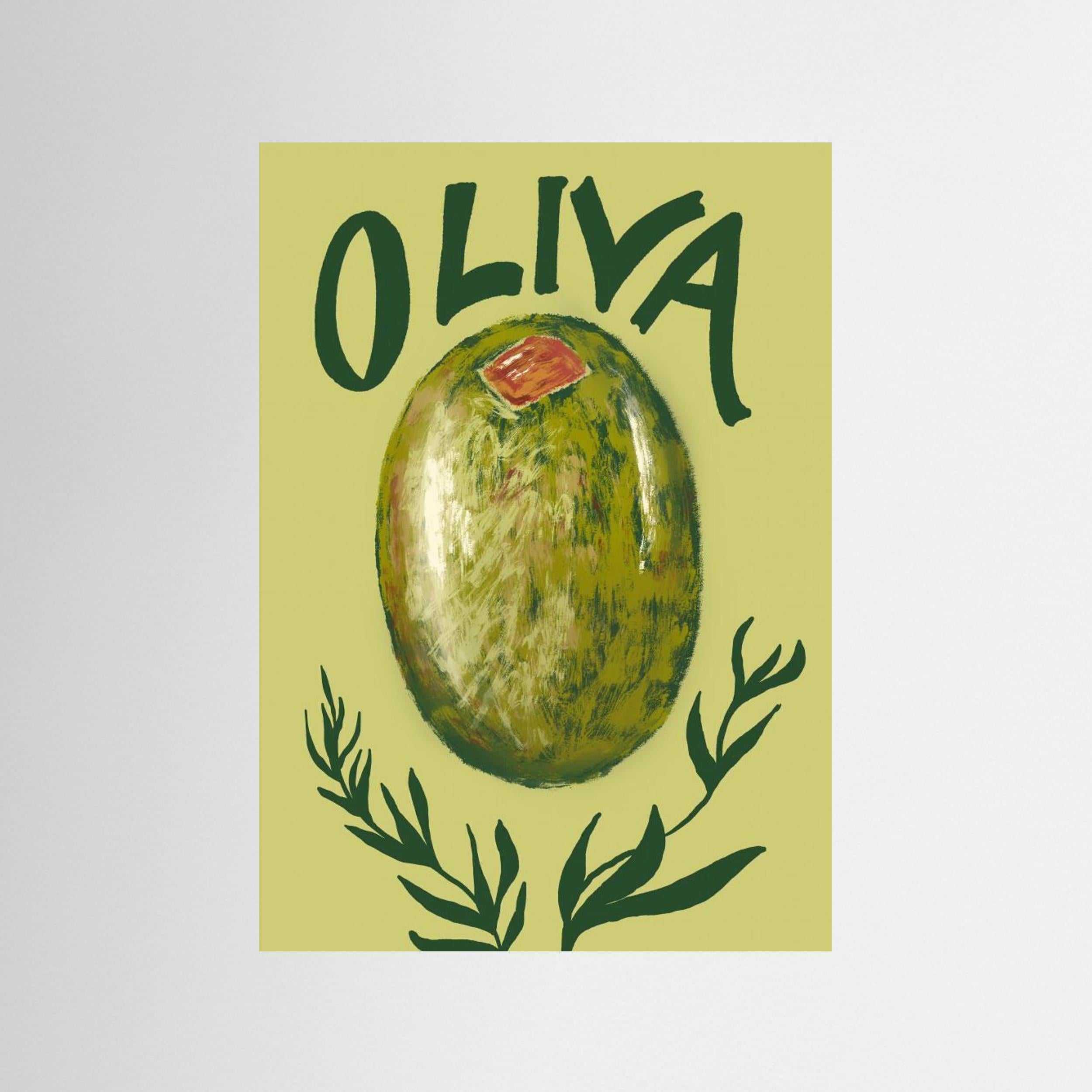 Olive by Studio Dolci Fine Art Paper 