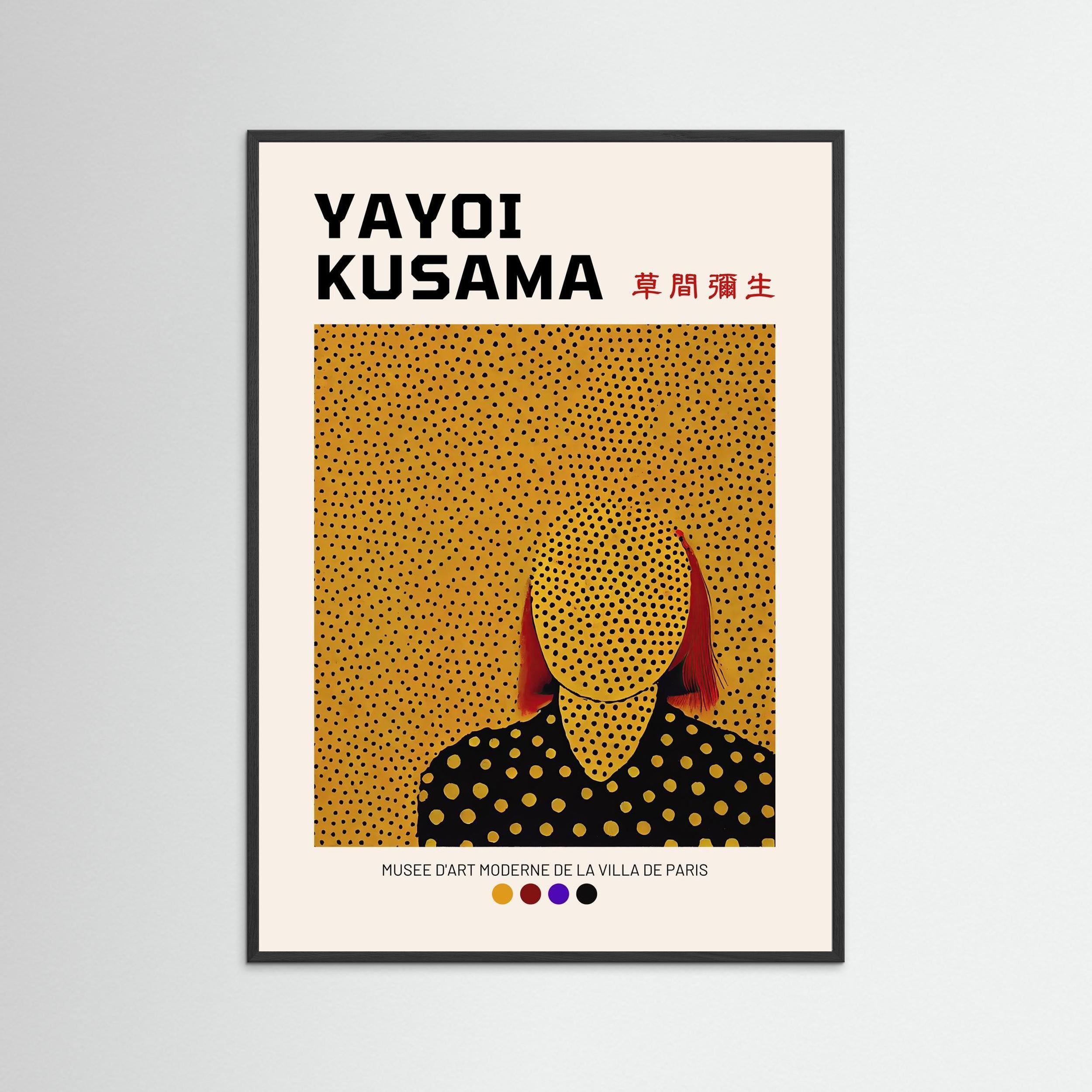 YAYOI KUSAMA Musee D'art Moderne de villa de Paris