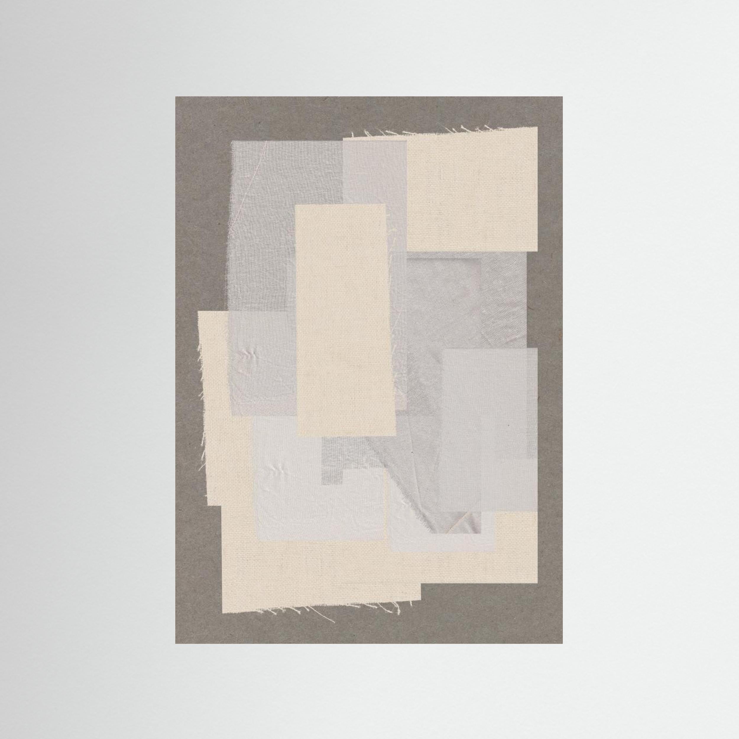 Fabric Pattern Collage No.7 by The Miuus Studio