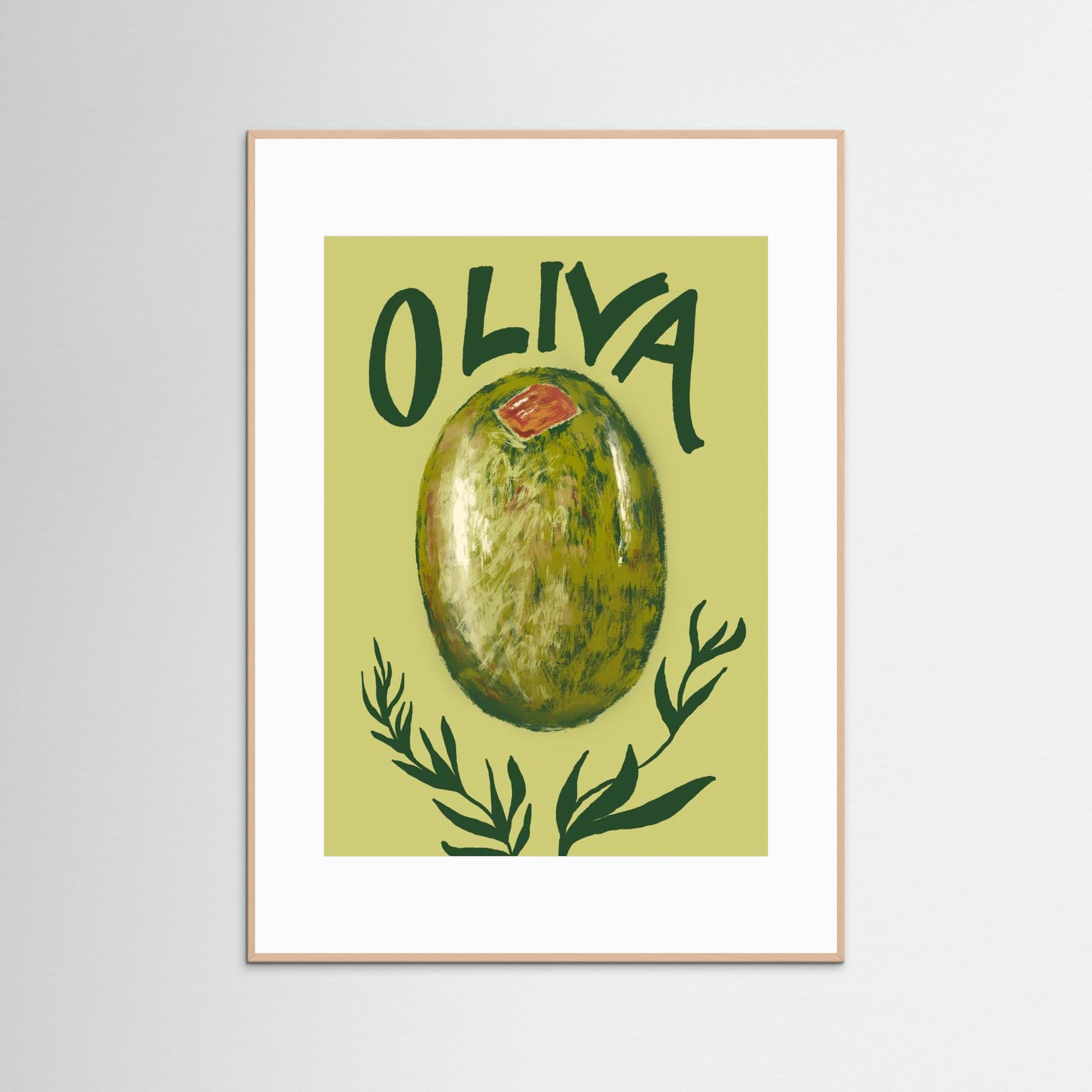 Olive by Studio Dolci Fine Art Paper 