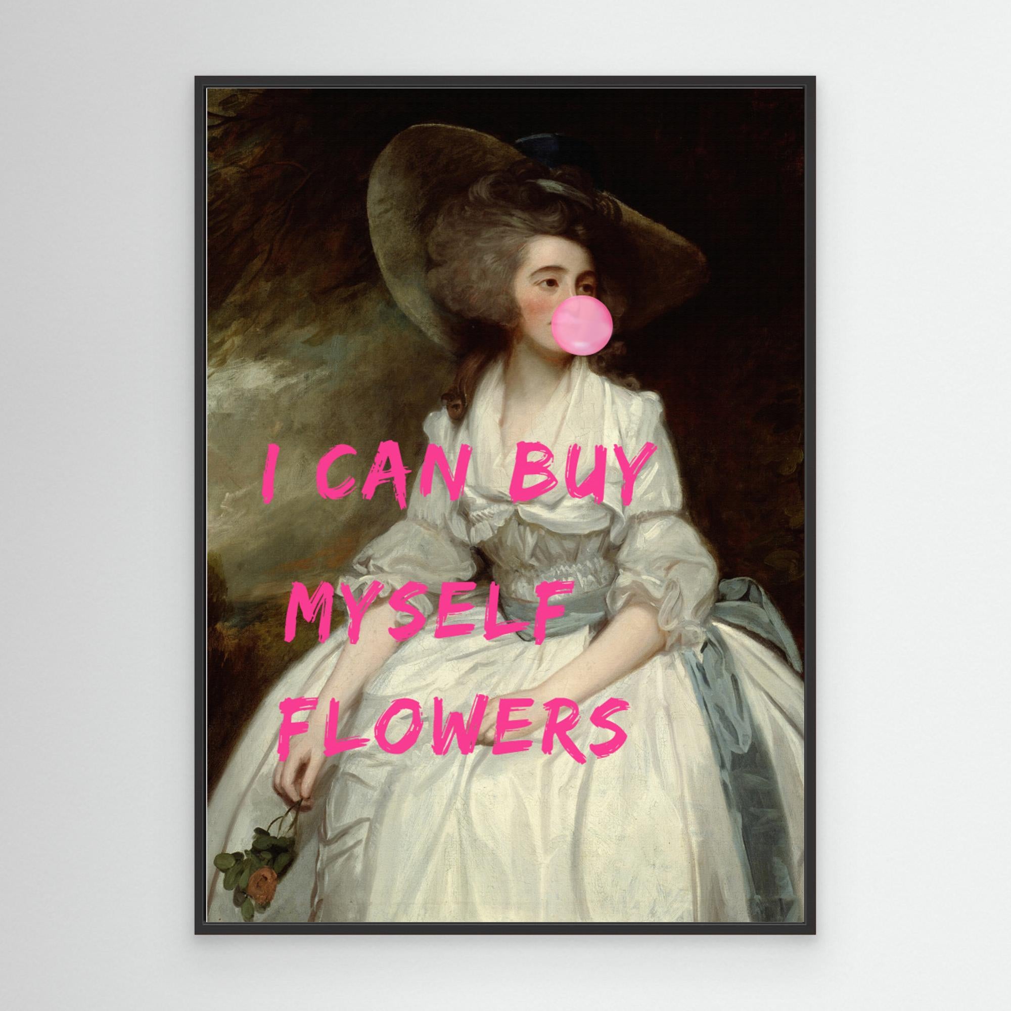 I Can Buy Myself Flowers by The Art Concept Canvas