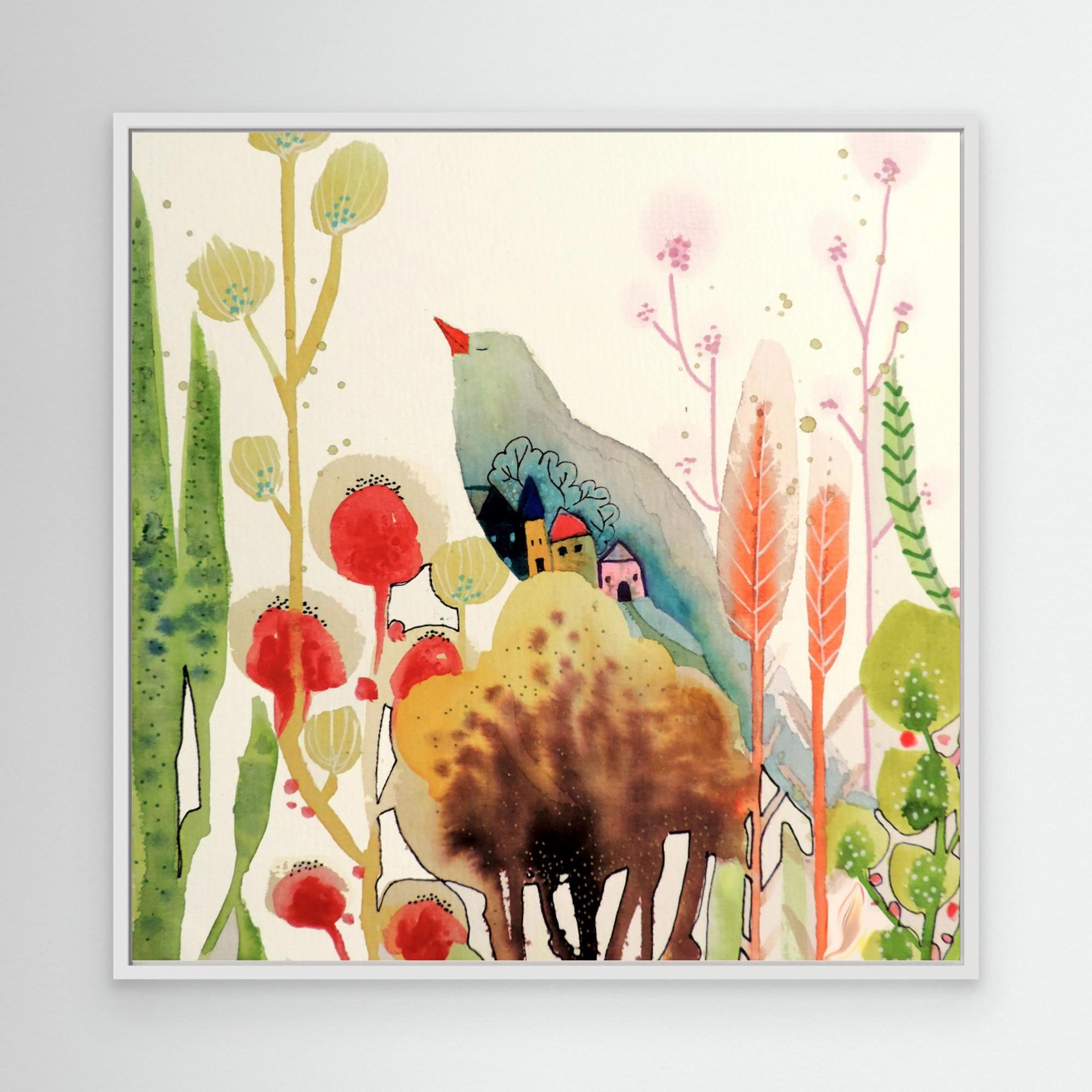 Ma Maison by Sylvie Demers Canvas