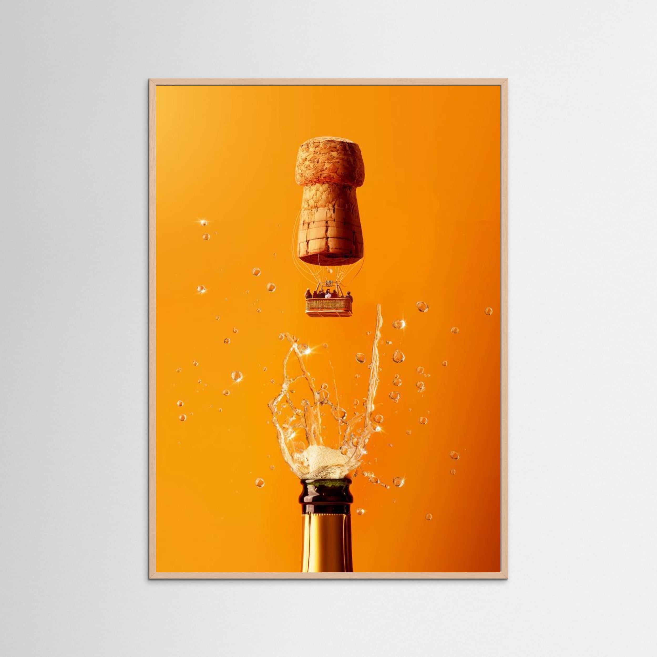 Light Prosecco by Artem Pozdniakov Fine Art Paper 