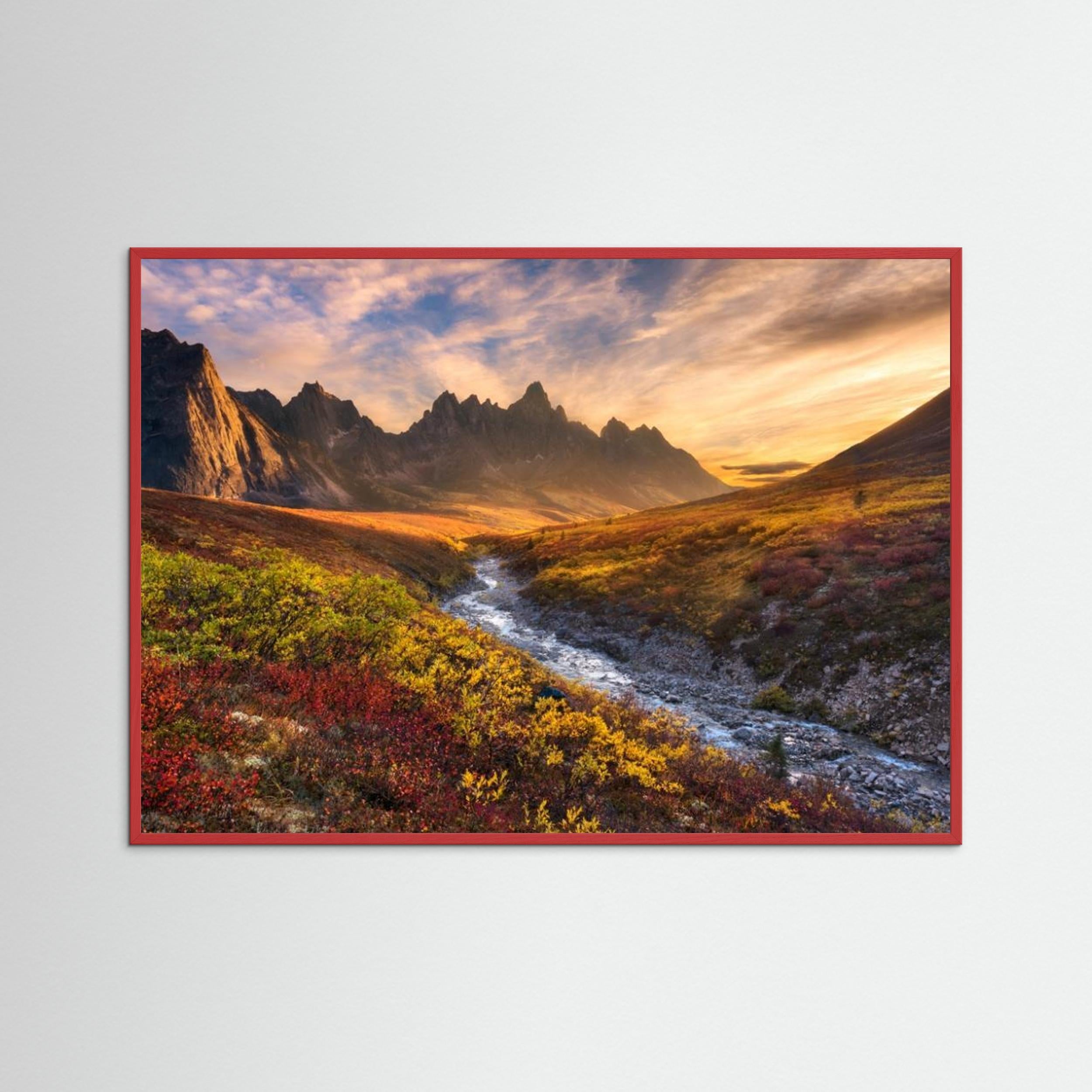 Mountain Paradise by Chris Moore Fine Art Paper