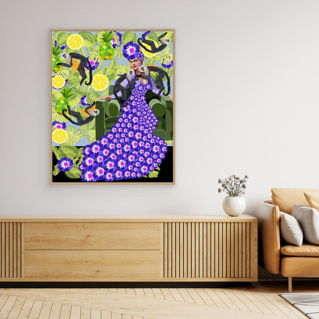 Frida in the Garden by Lynnda Rakos