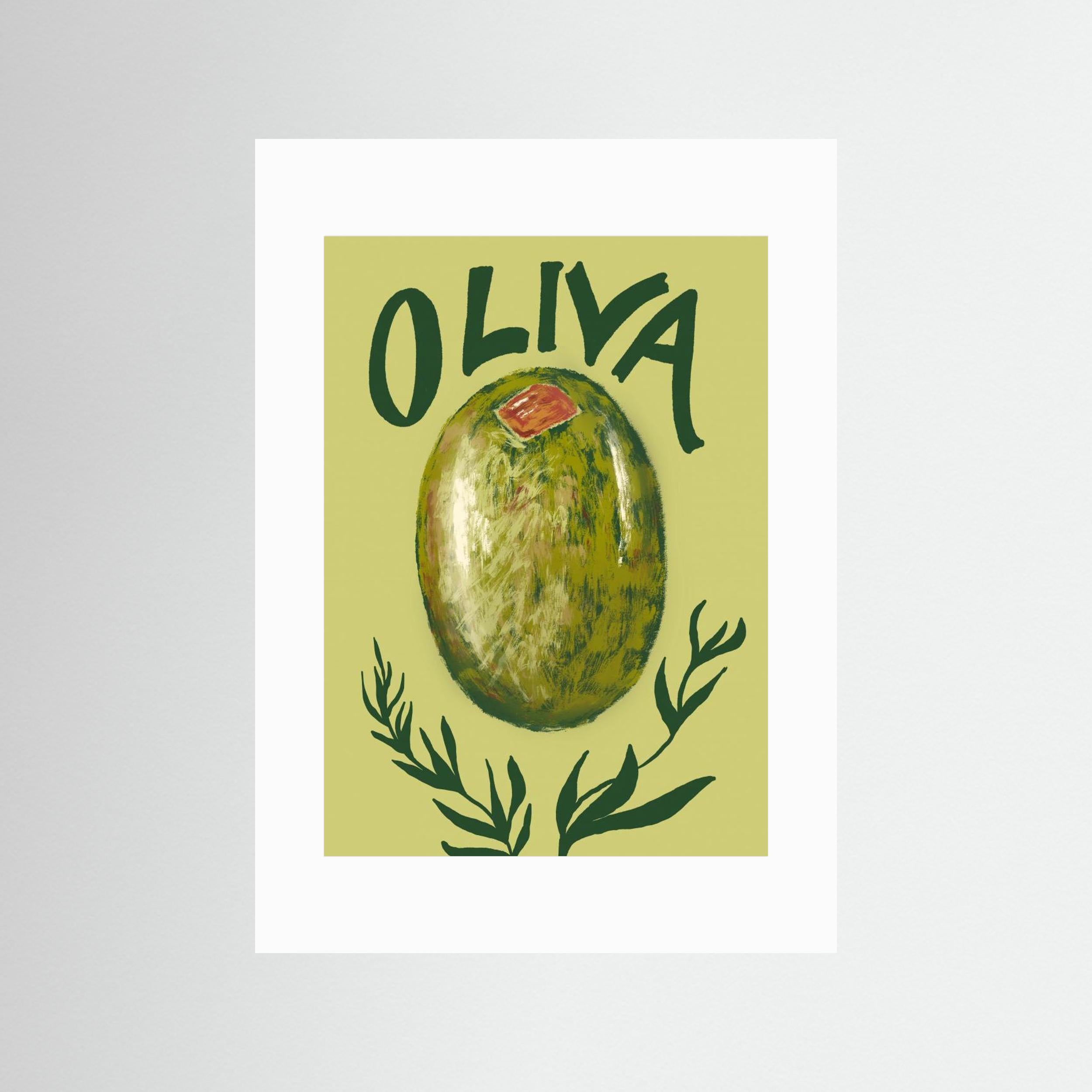 Olive by Studio Dolci Fine Art Paper 