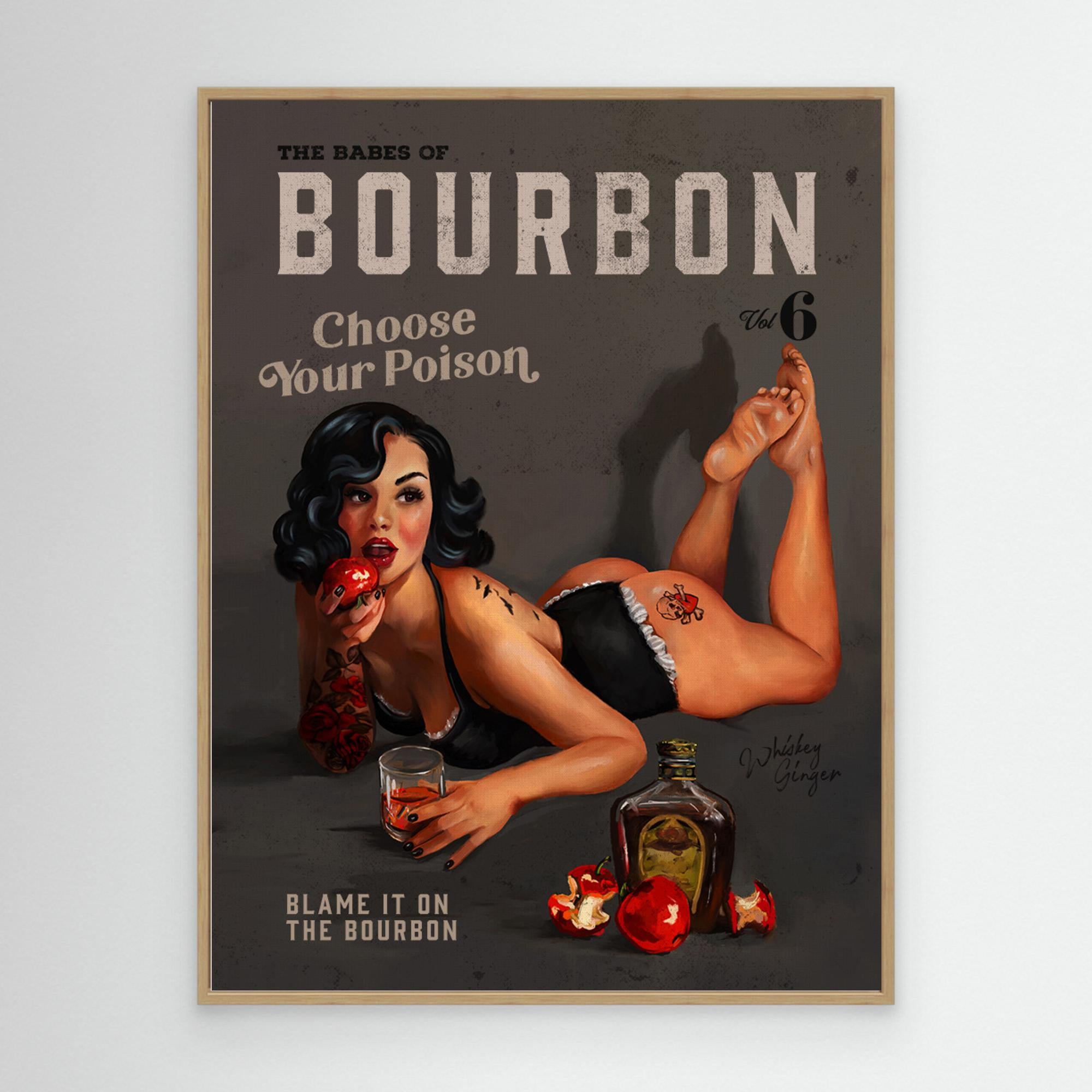Babes of Bourbon Vol 6 Choose Your Poison Sexy Pinup by The Whiskey Ginger