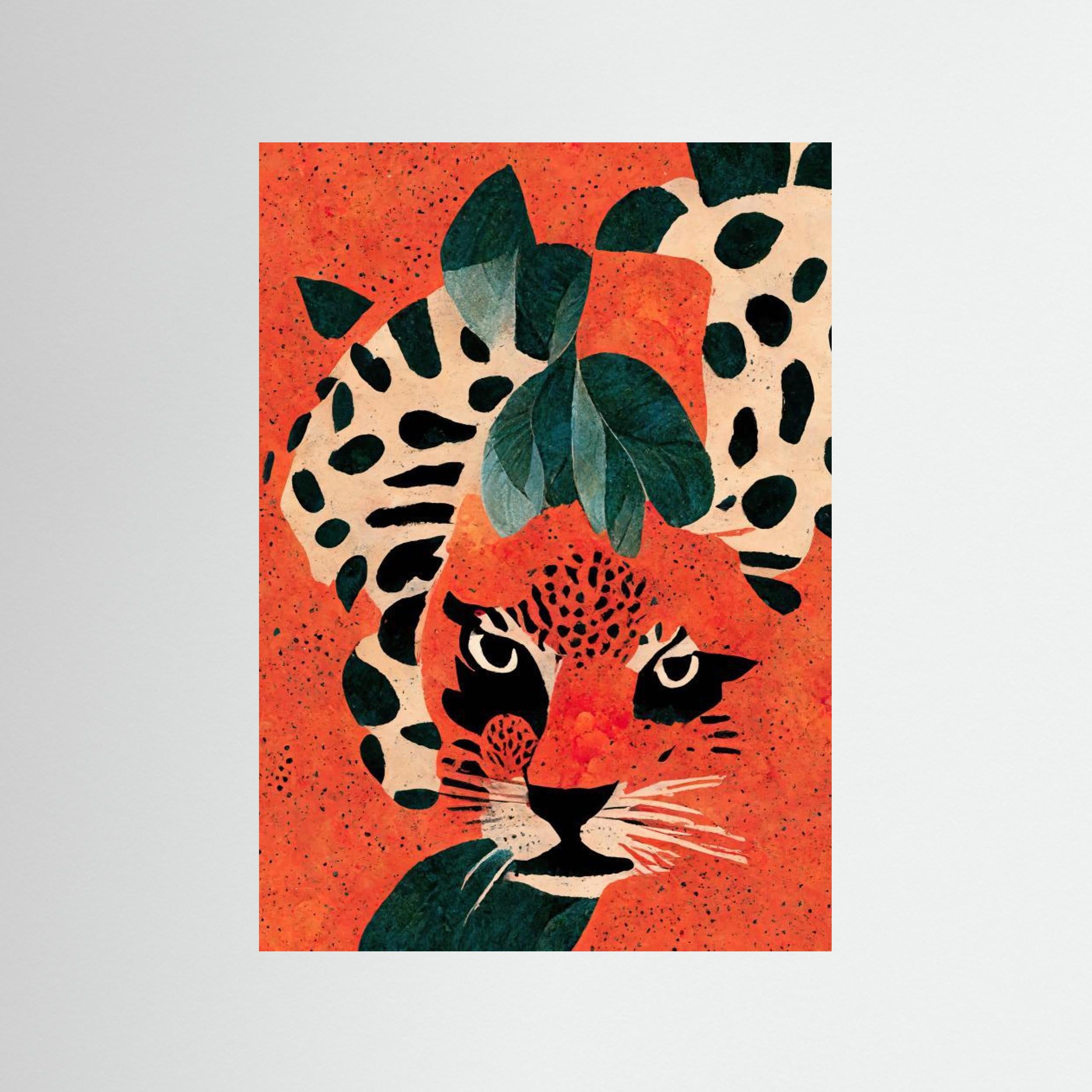 Jaguar's Gaze by Treechild Fine Art Paper