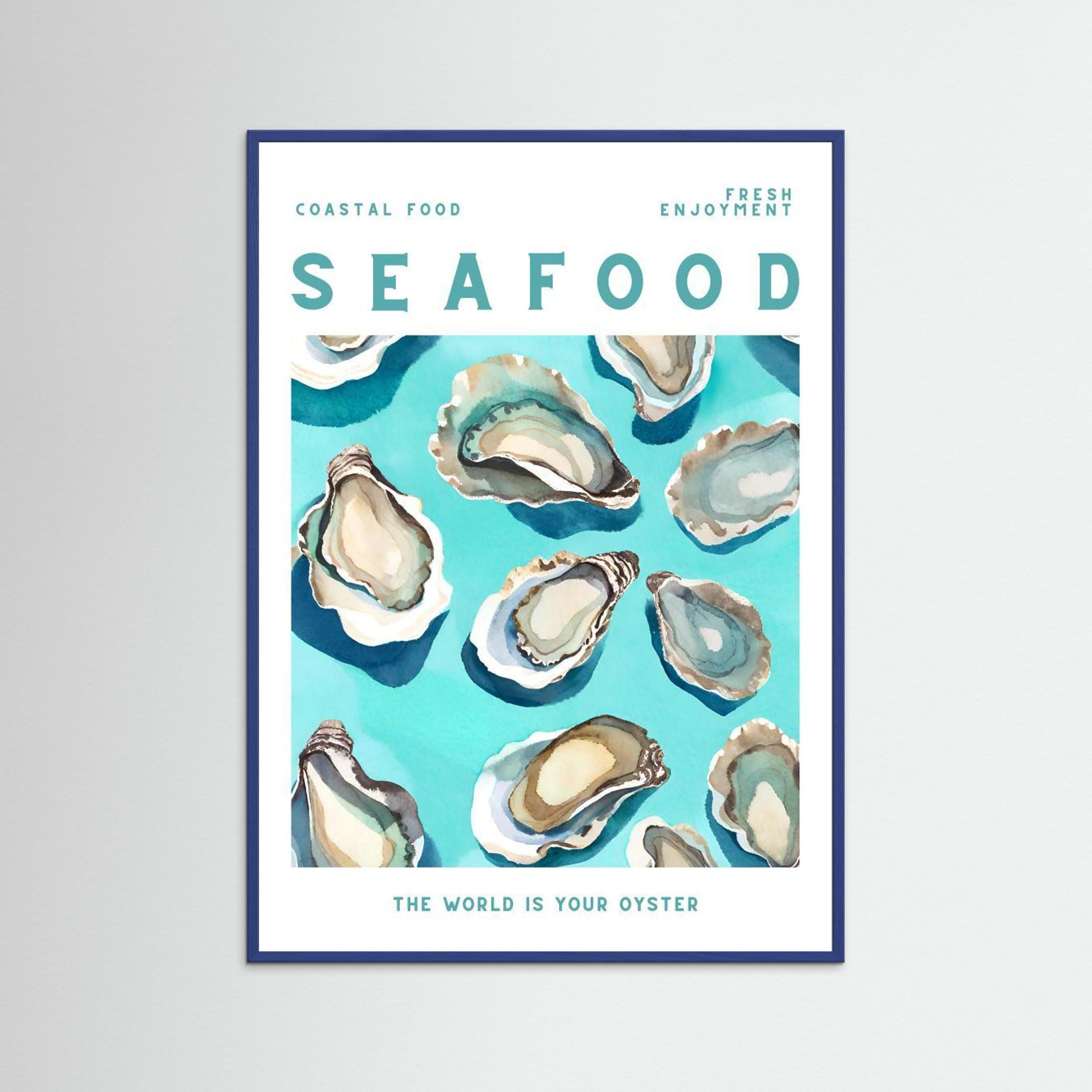 Seafood by Ohkimiko Fine Art Paper