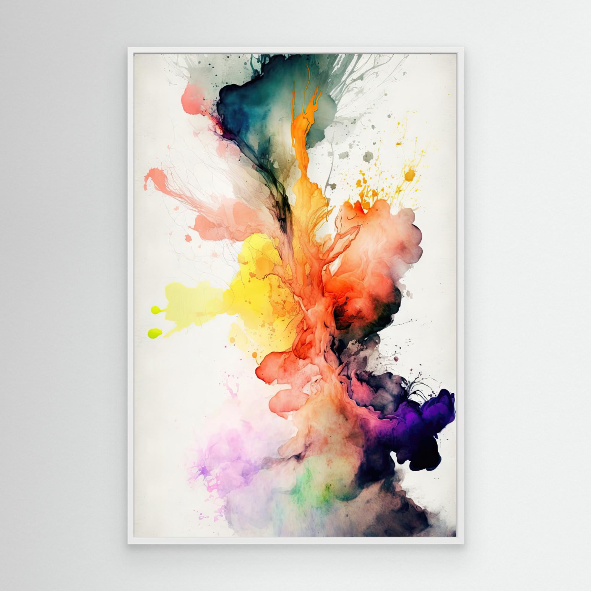Mesmerizing Abstraction by Mauro Canvas