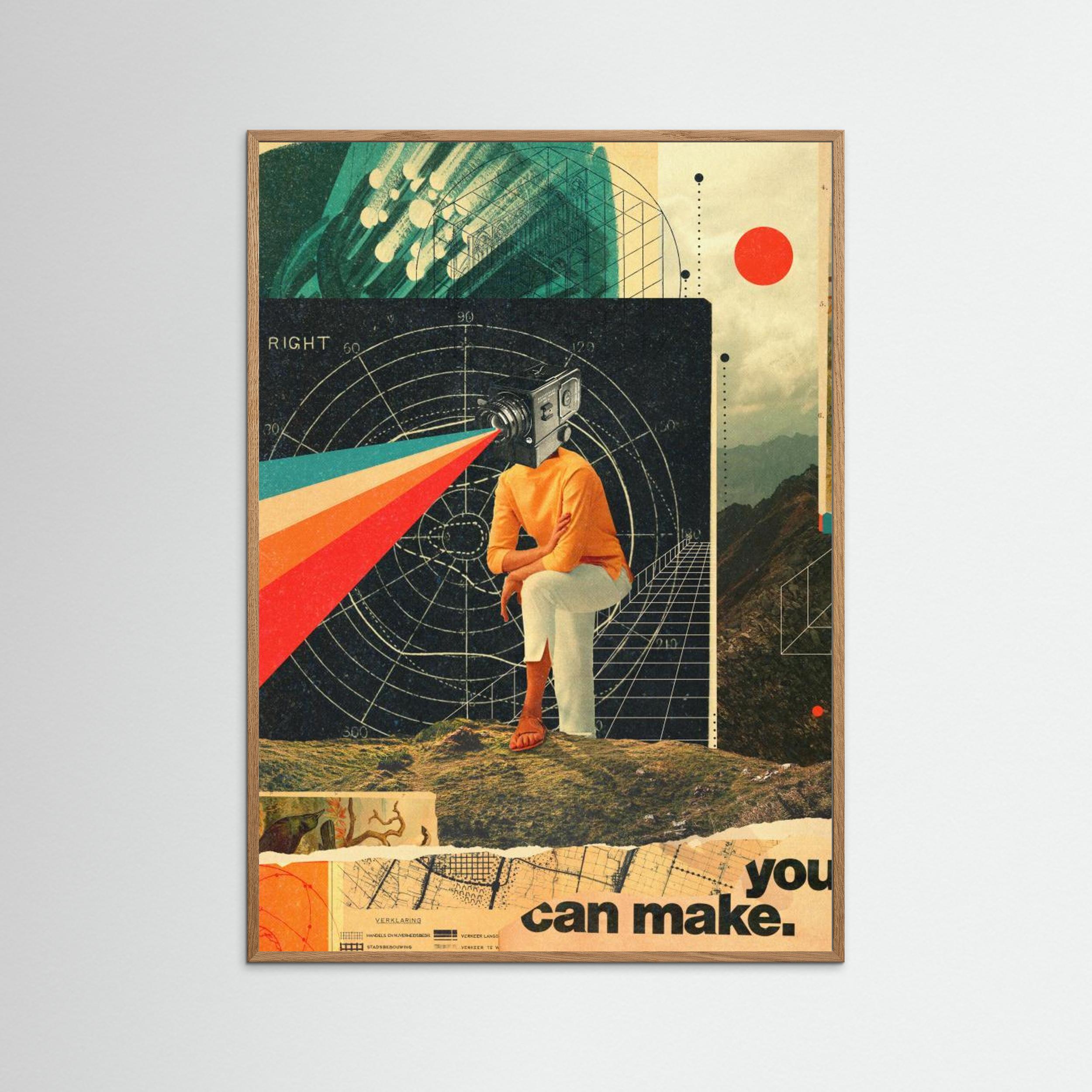 You Can Make It Right by Frank Moth Fine Art Paper 