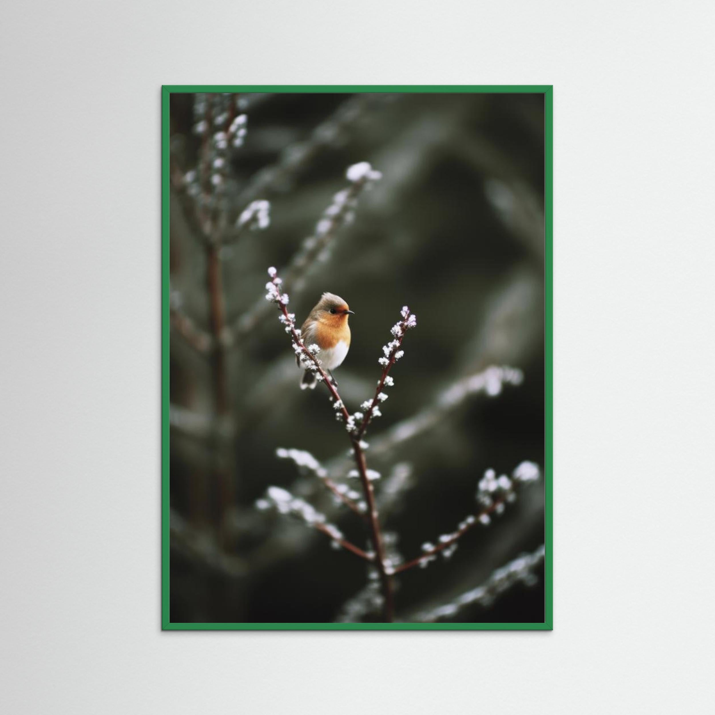 Cute Robin by Treechild. Fine Art Paper