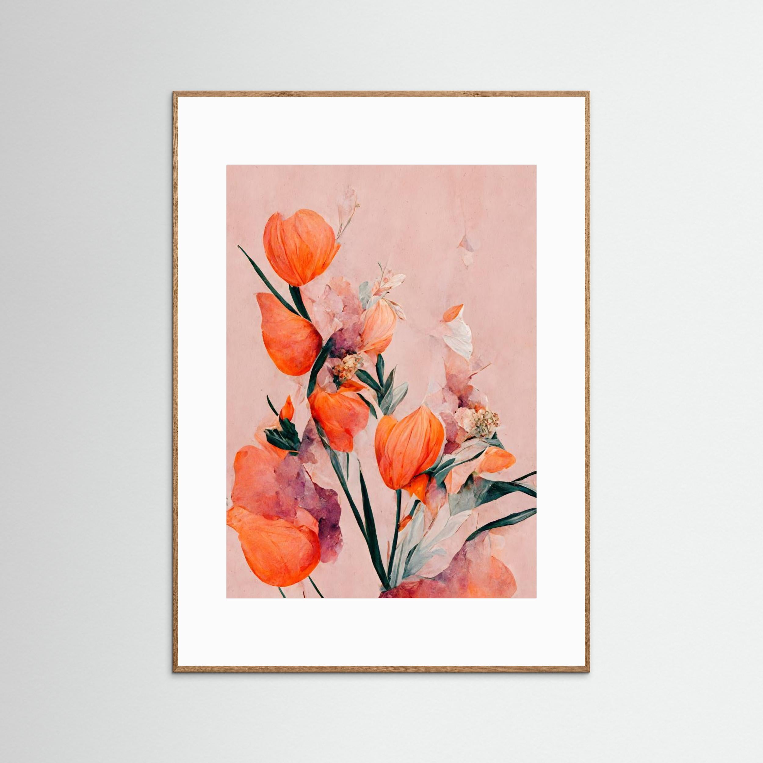 Orange Tulips by Treechild